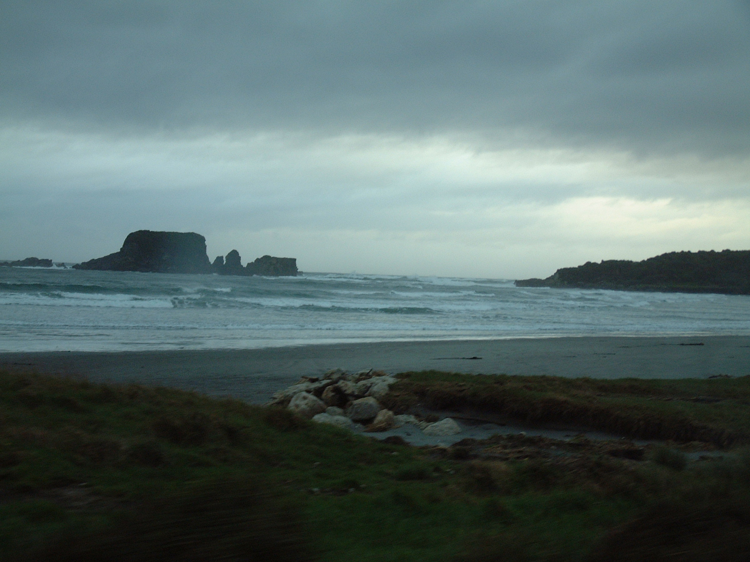 Looking out on the Tasman Sea