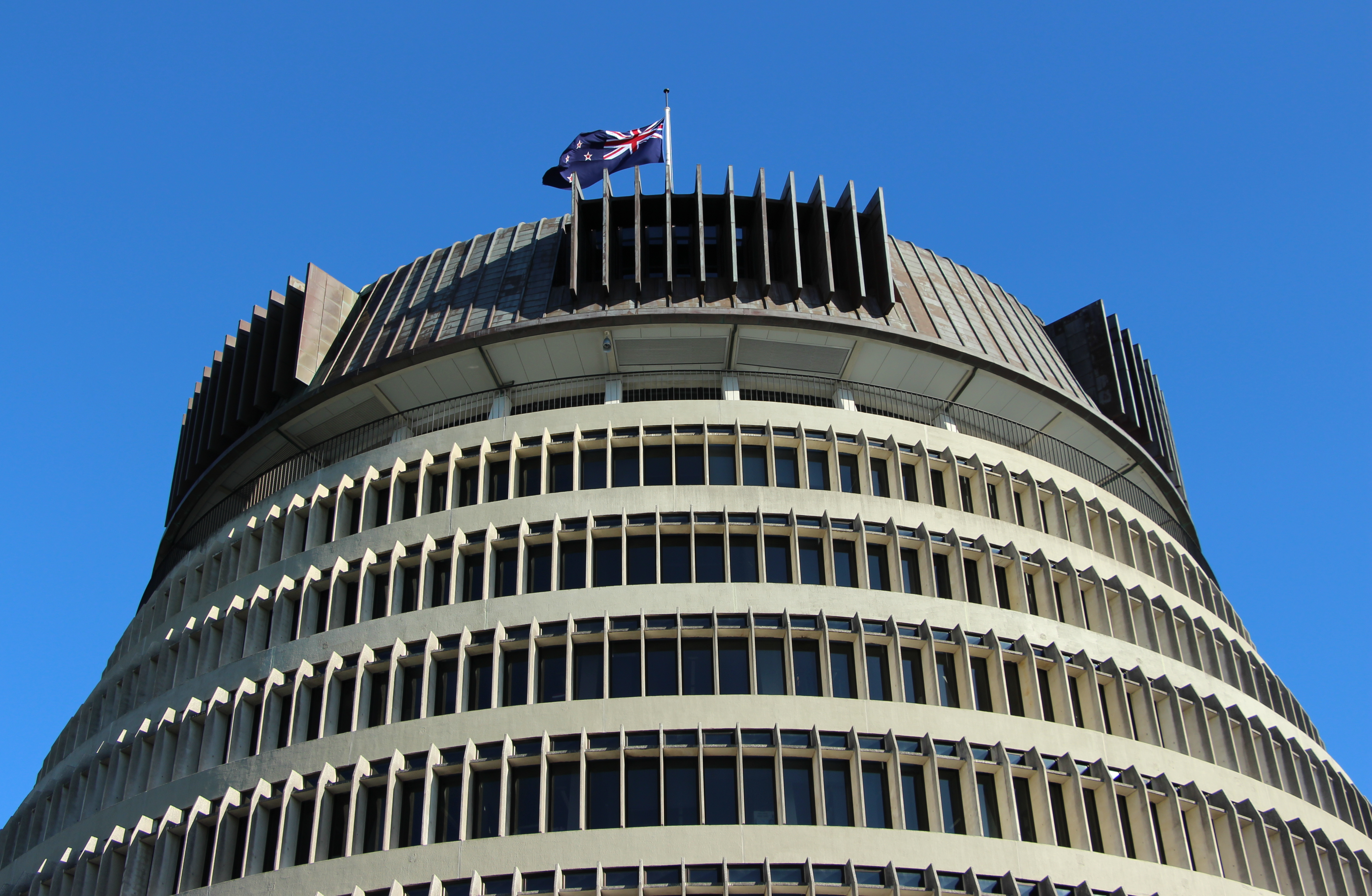 Beehive. Wellington, New Zealand