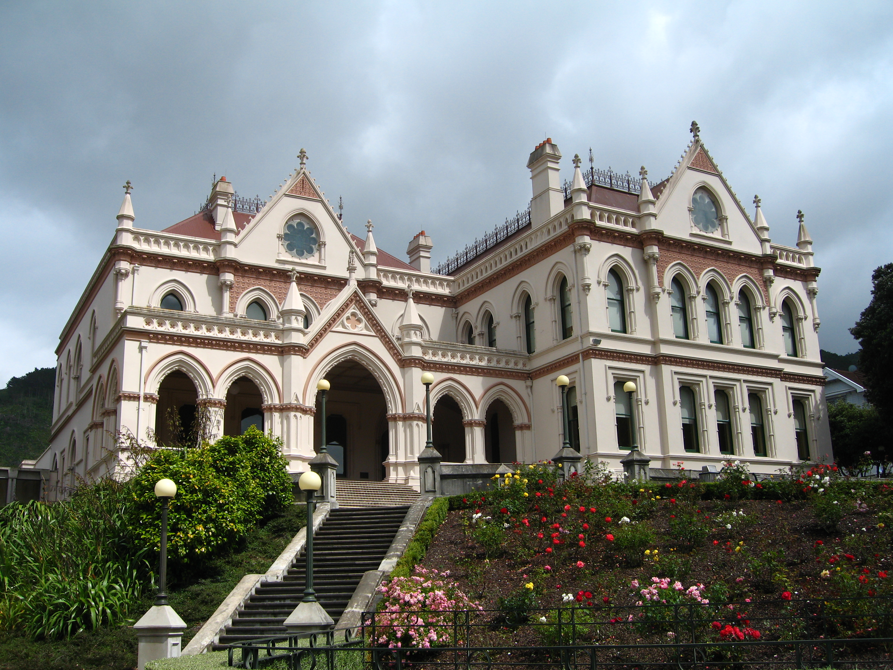 New Zealand Parliamentary Library Building, Wellington, NZ. New Zealand Historic Places Trust Register number: 217.