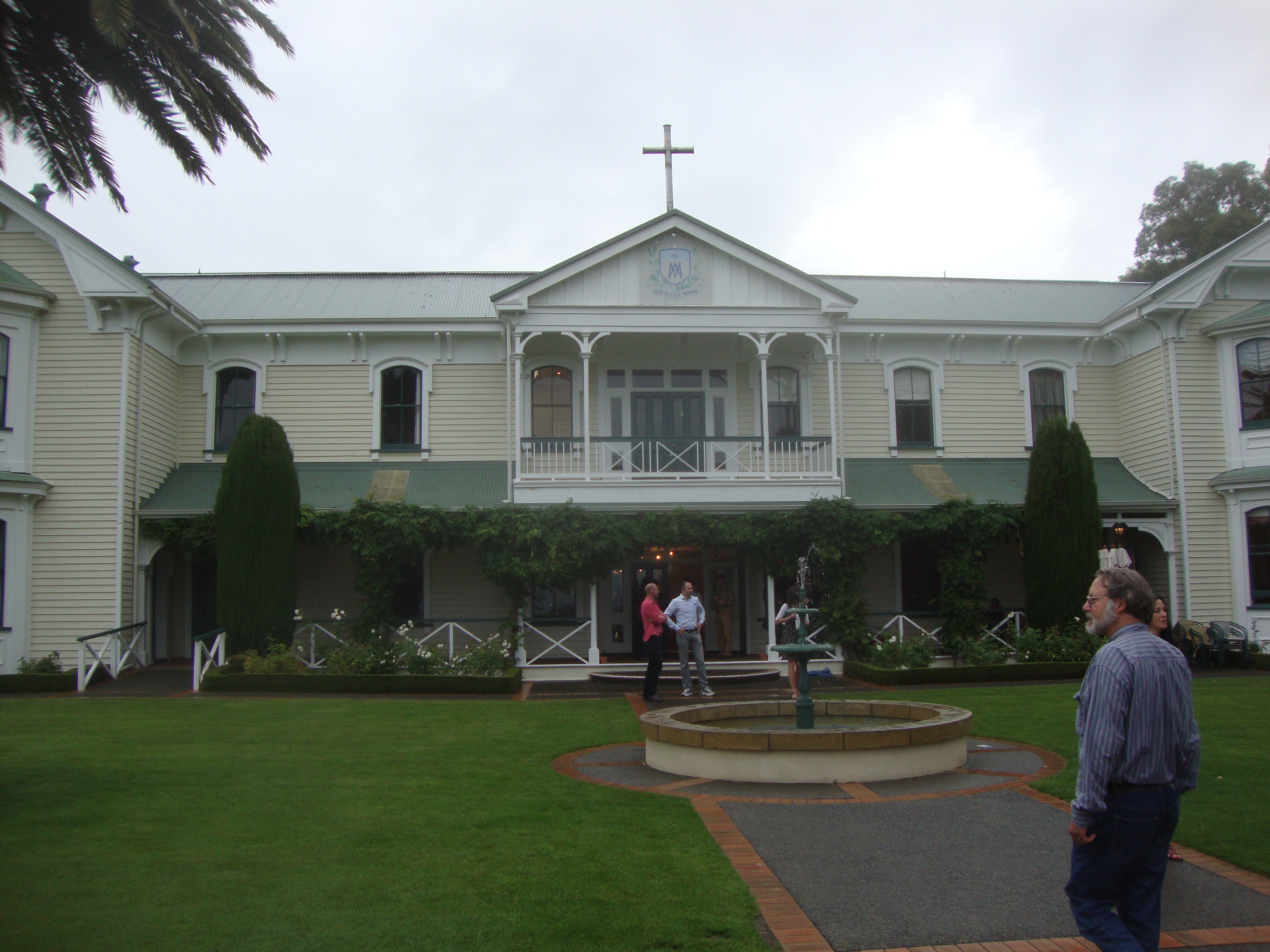 Mission Estate Winery building in February 2012.