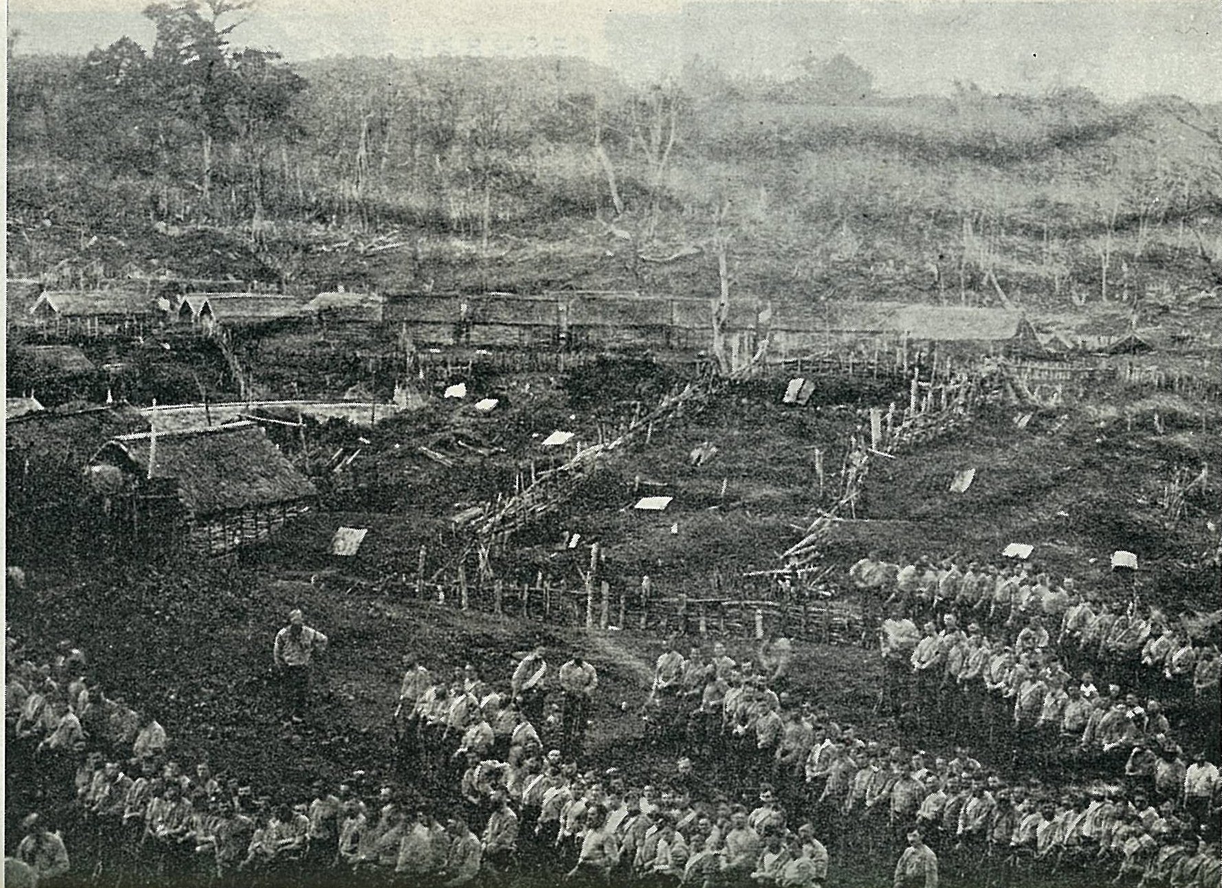 Armed constabulary field force at Parihaka