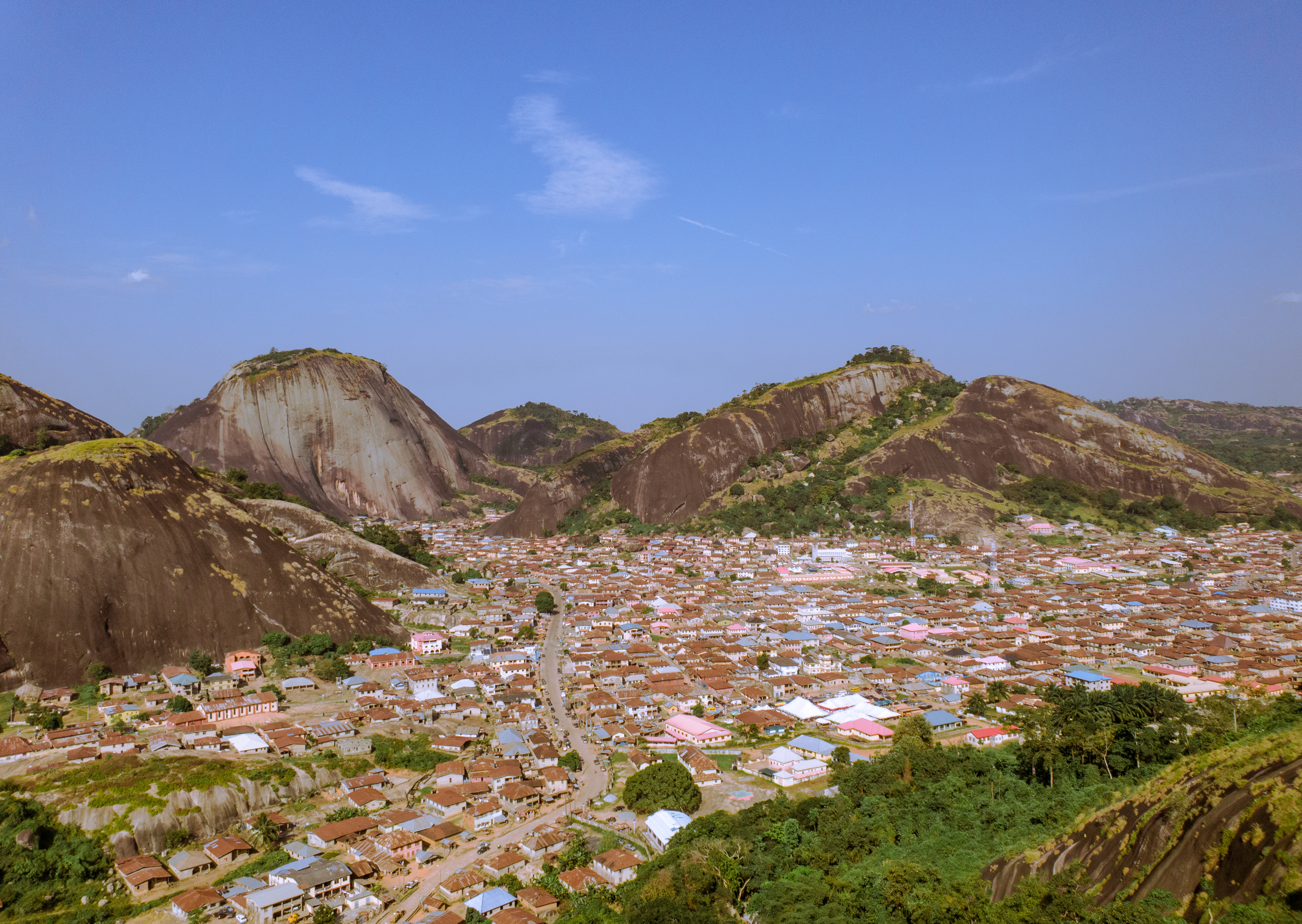 Idanre hills in Ondo State, Nigeria