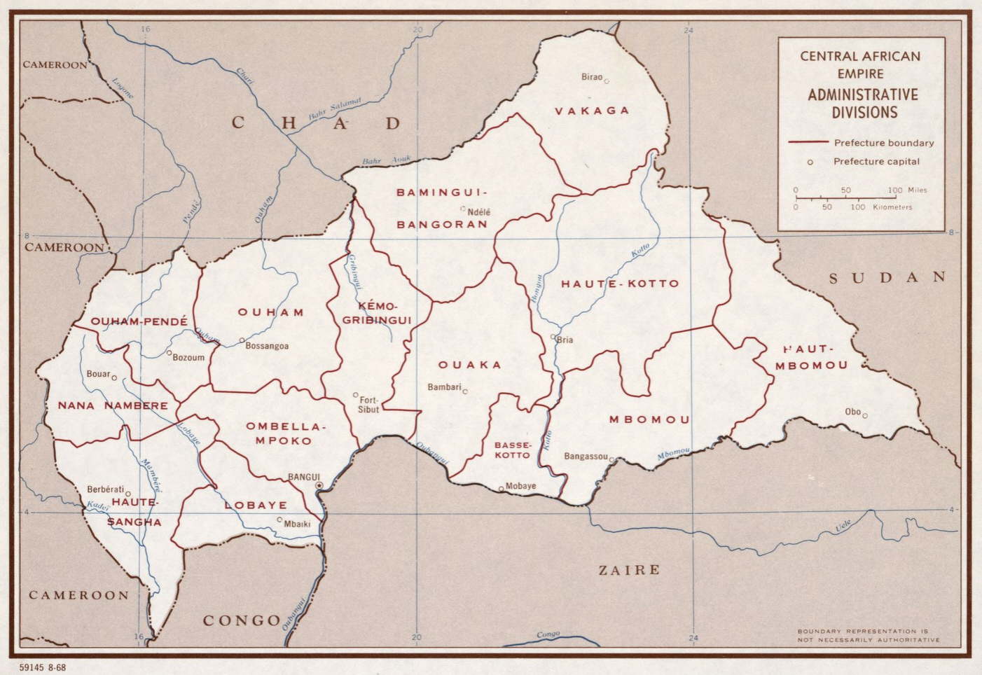 1968 Central African Empire