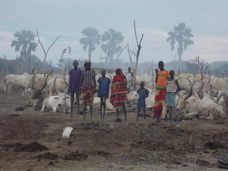 An image taken during a November 2012 visit to a cattle camp in Rumbek.