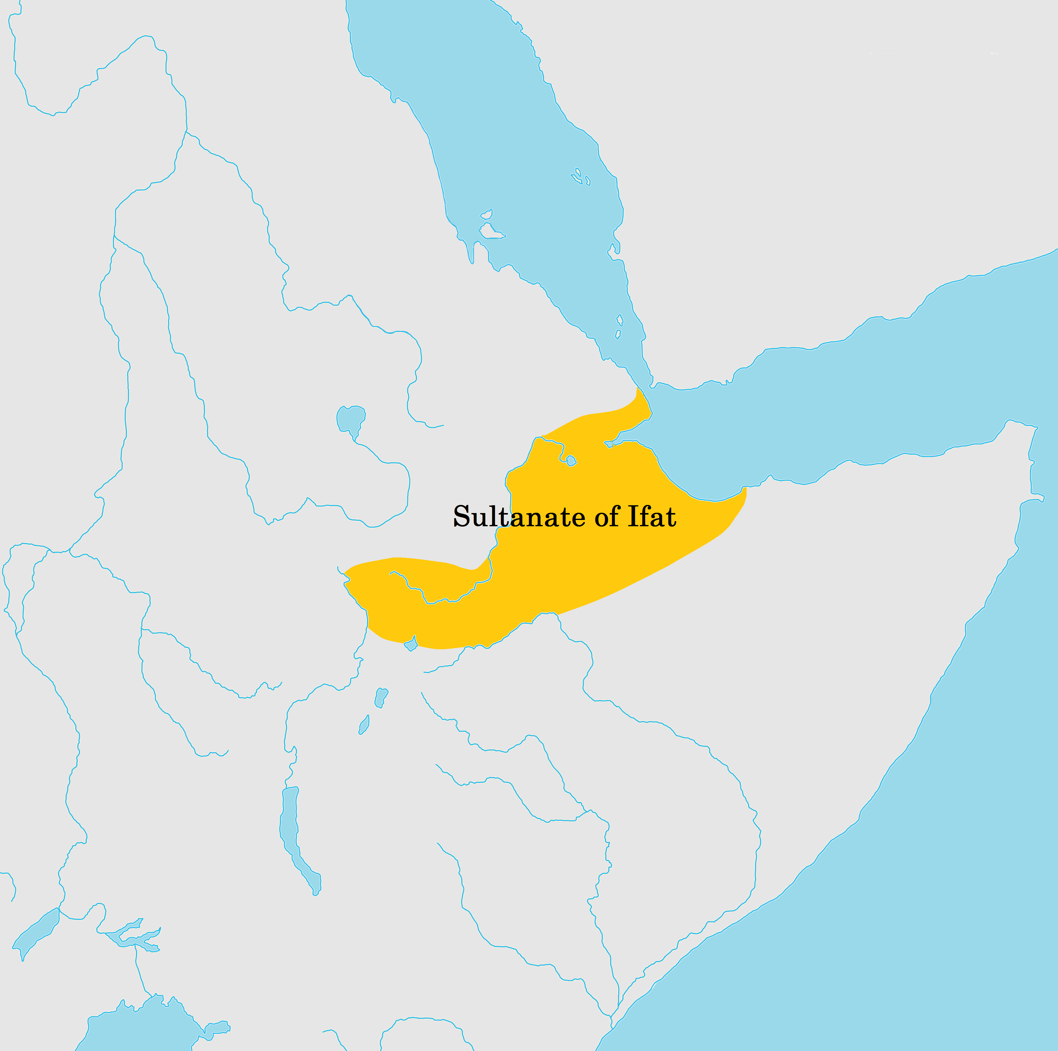 The Sultanate of Ifat at its height.