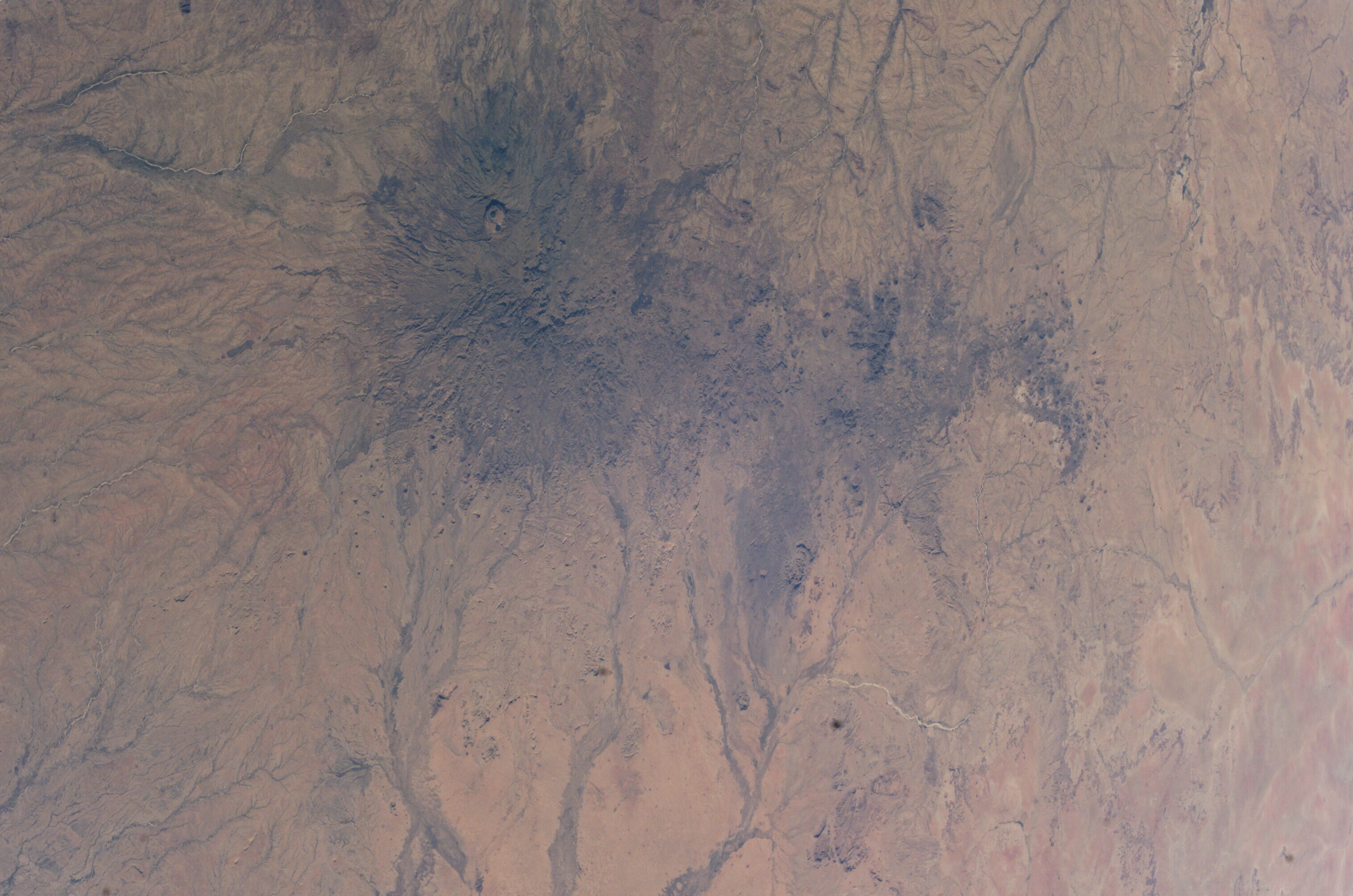 View of Sudan taken during ISS Expedition 12.