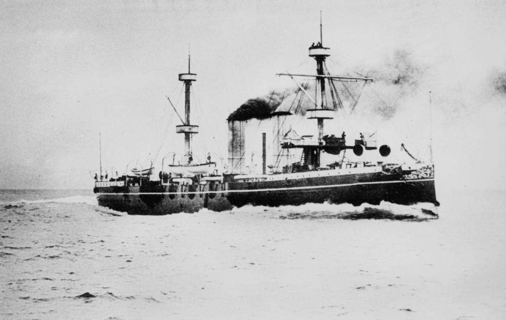 Italian cruiser Piemonte.