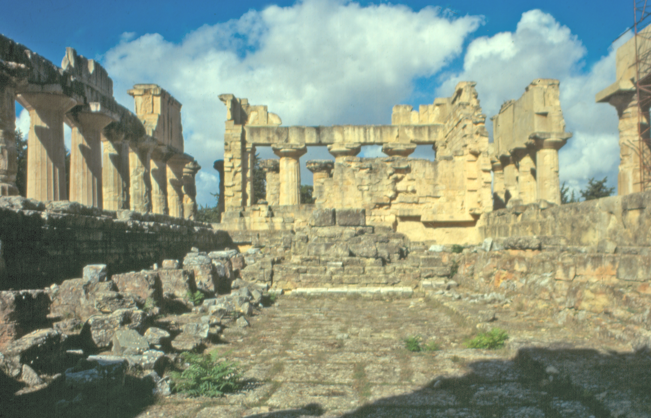 Libia, Cirene (sito archeologico), Tempio di Zeus, interno