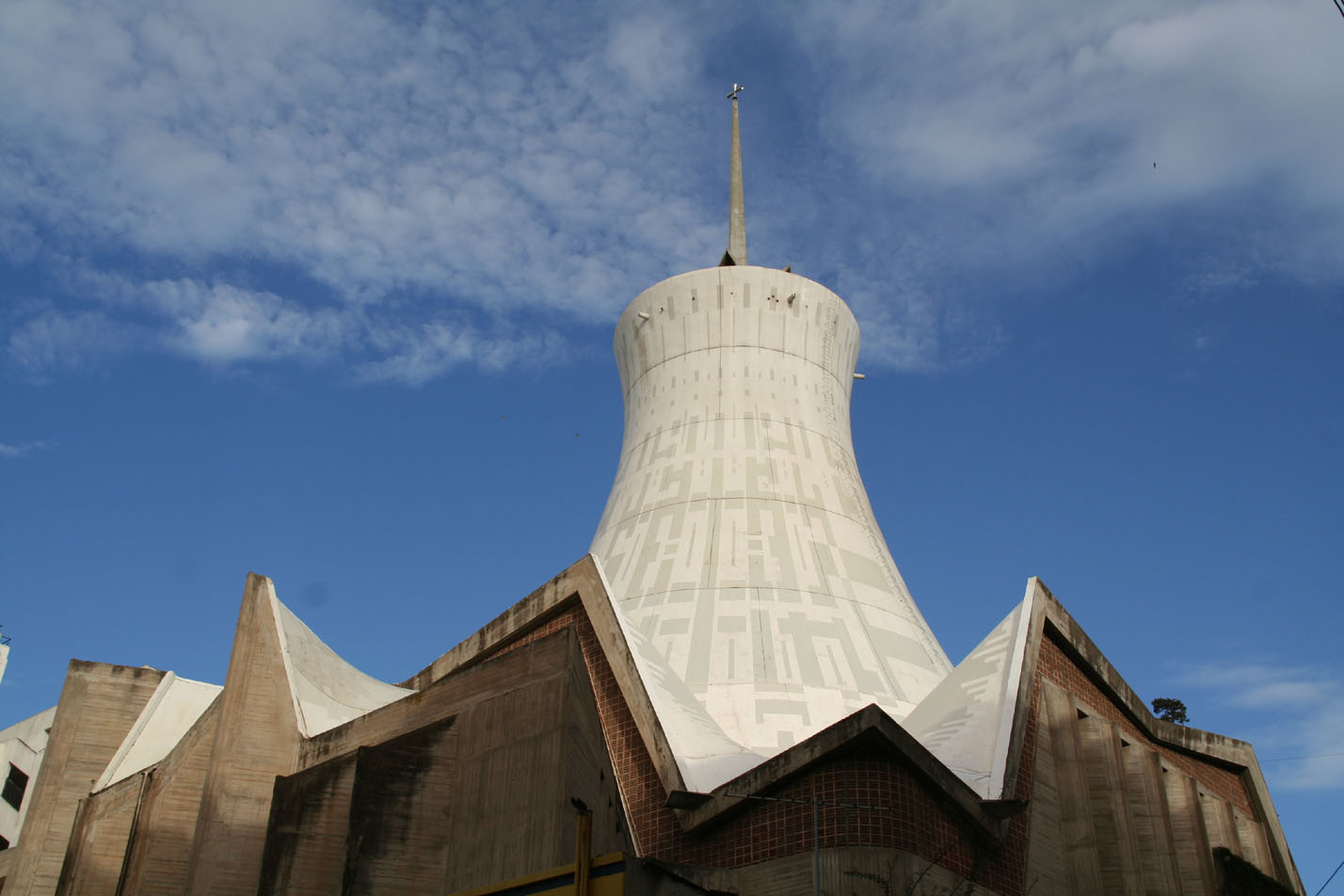 The Sacred Heart Cathedral of Algiers, started to built in 1956.