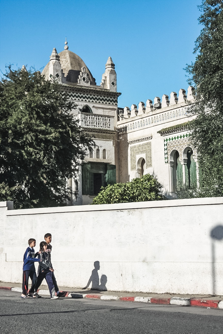 La villa Susini à Alger vue de l'extérieur