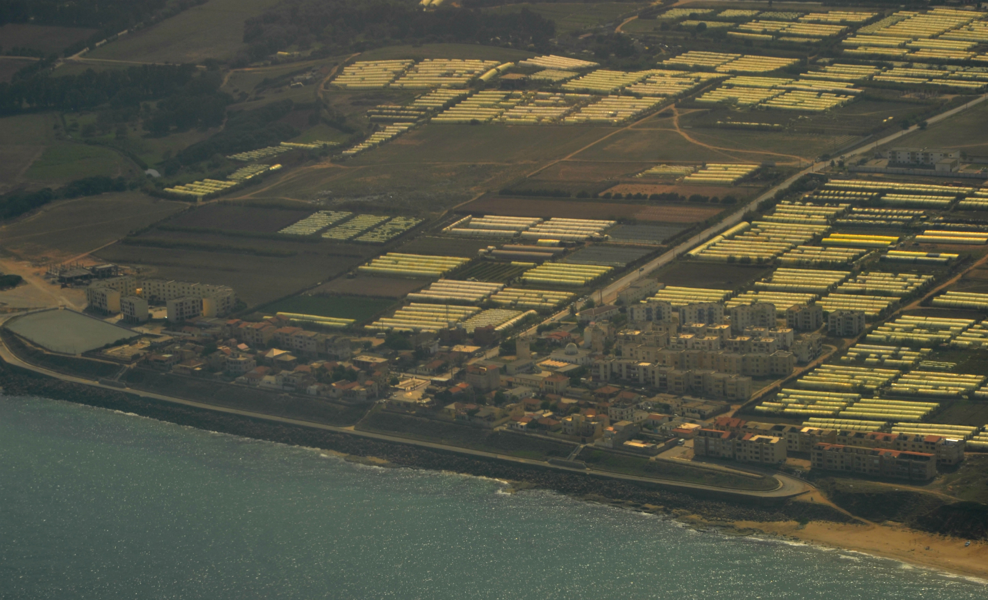 Photo aérienne de Boudouaou Marine depuis le nord