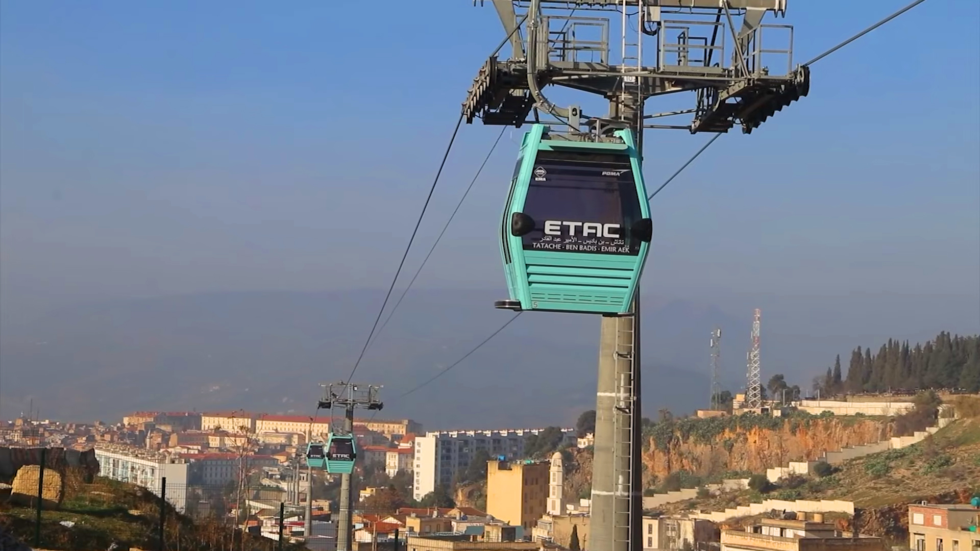 The new Constantine Cable Car technical test.