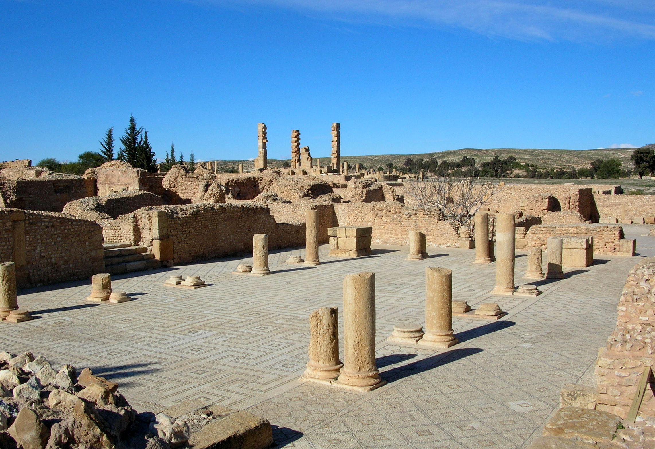 Great Baths of Sbeitla, Tunisia