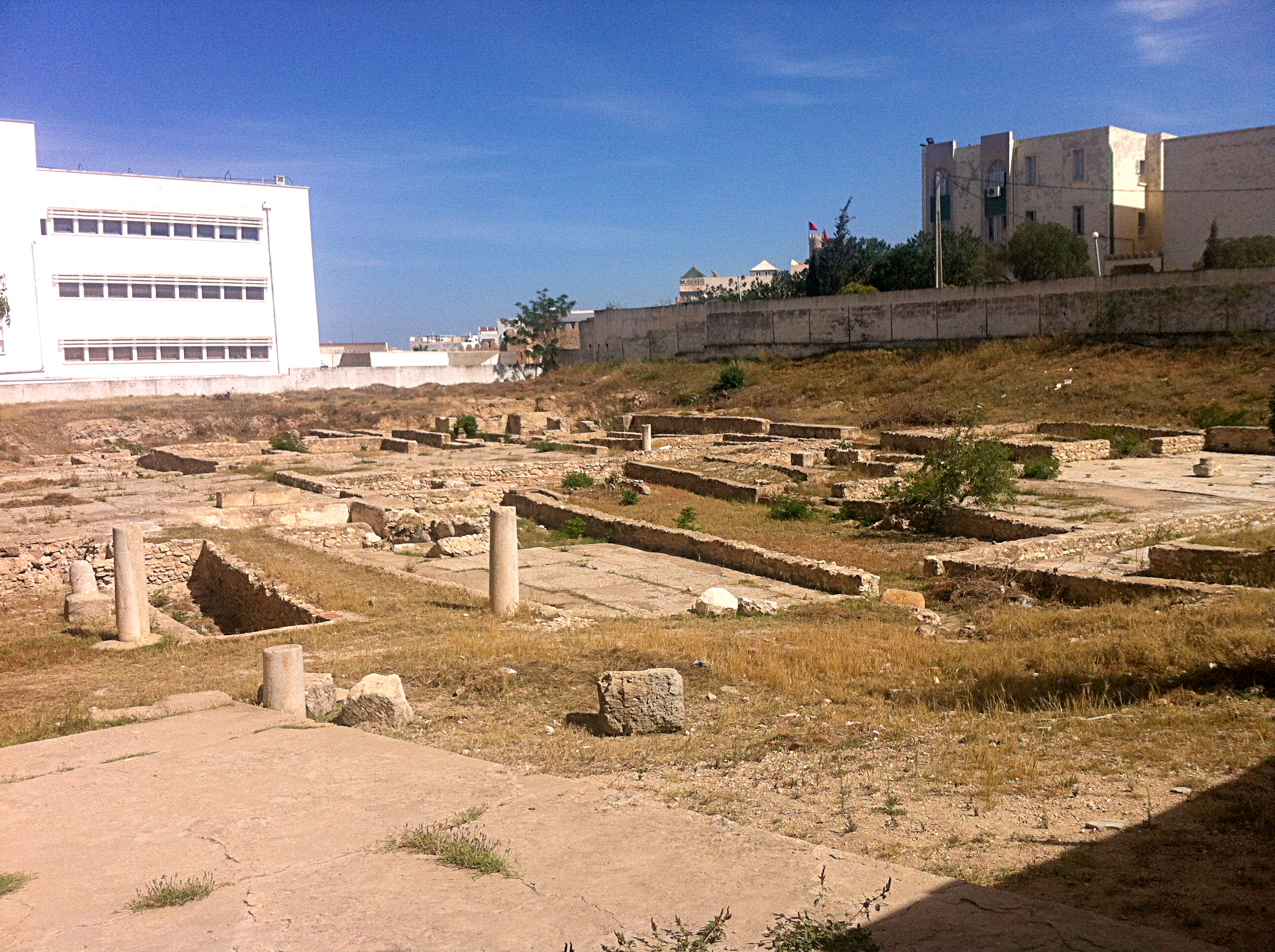 Ruines archéologiques à Sousse, Tunisie