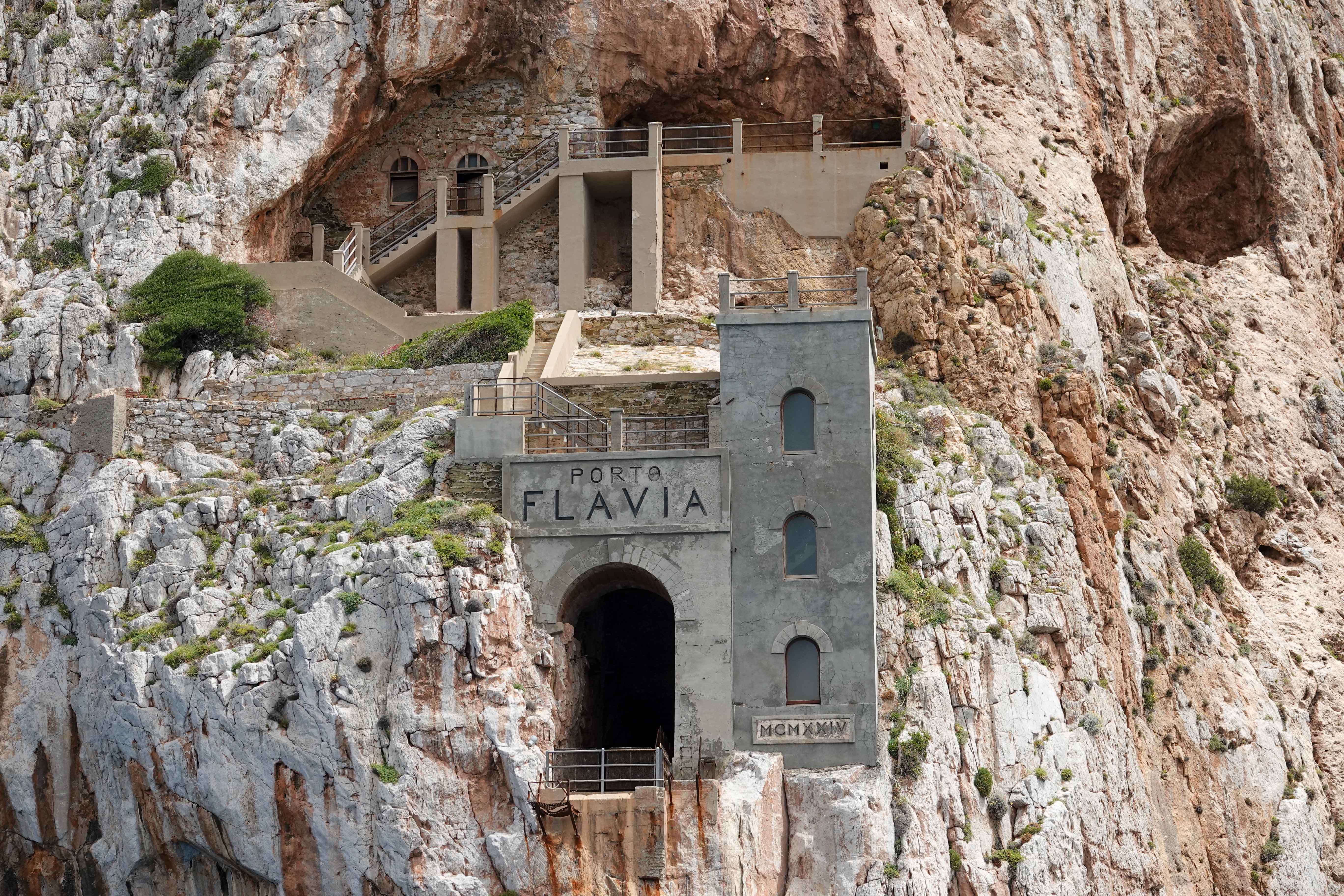 Porto Flavia auf Sardinien
