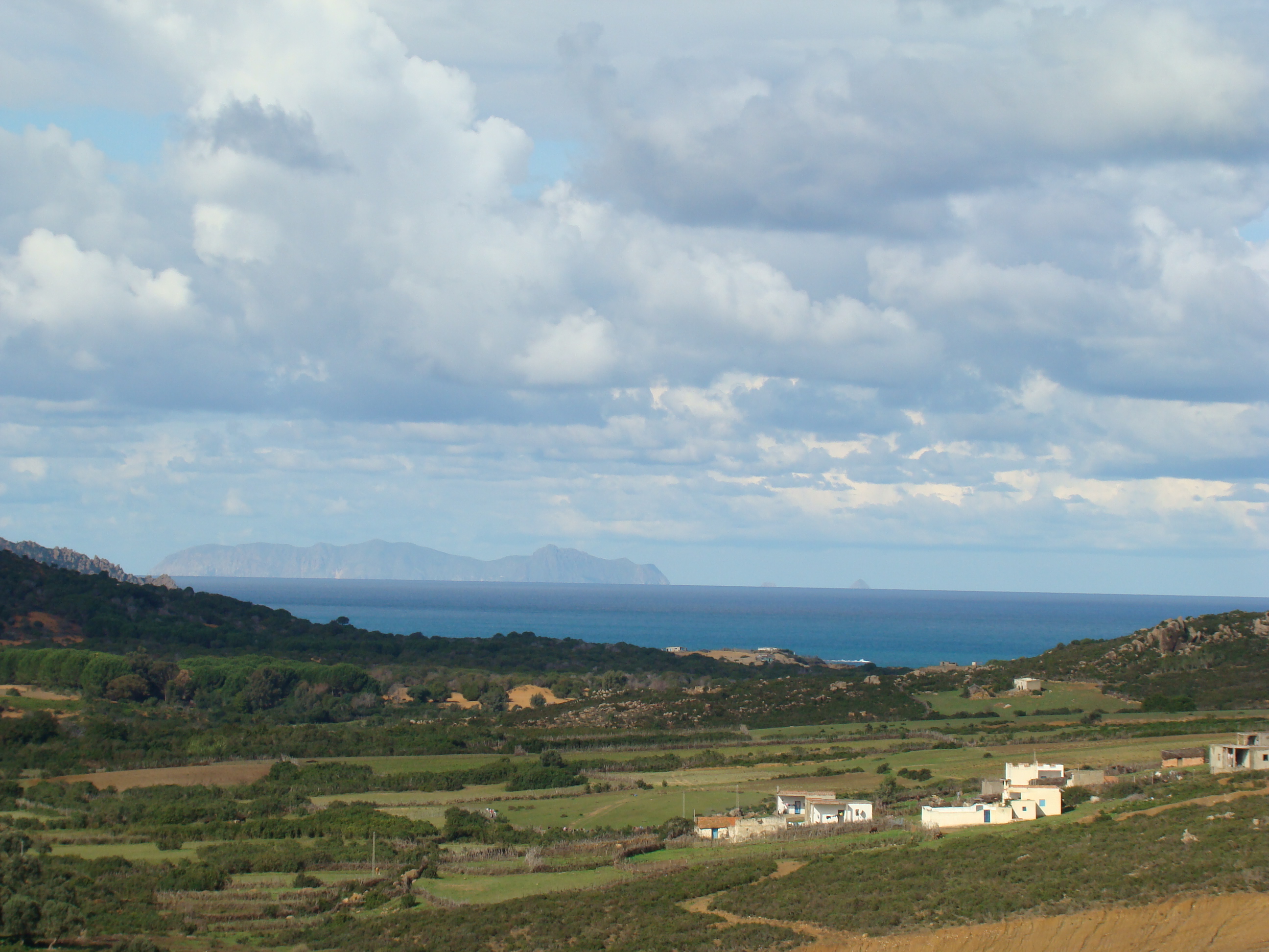 Galite and Les Chiens islands as seen from Cap Serrat, Tunisia