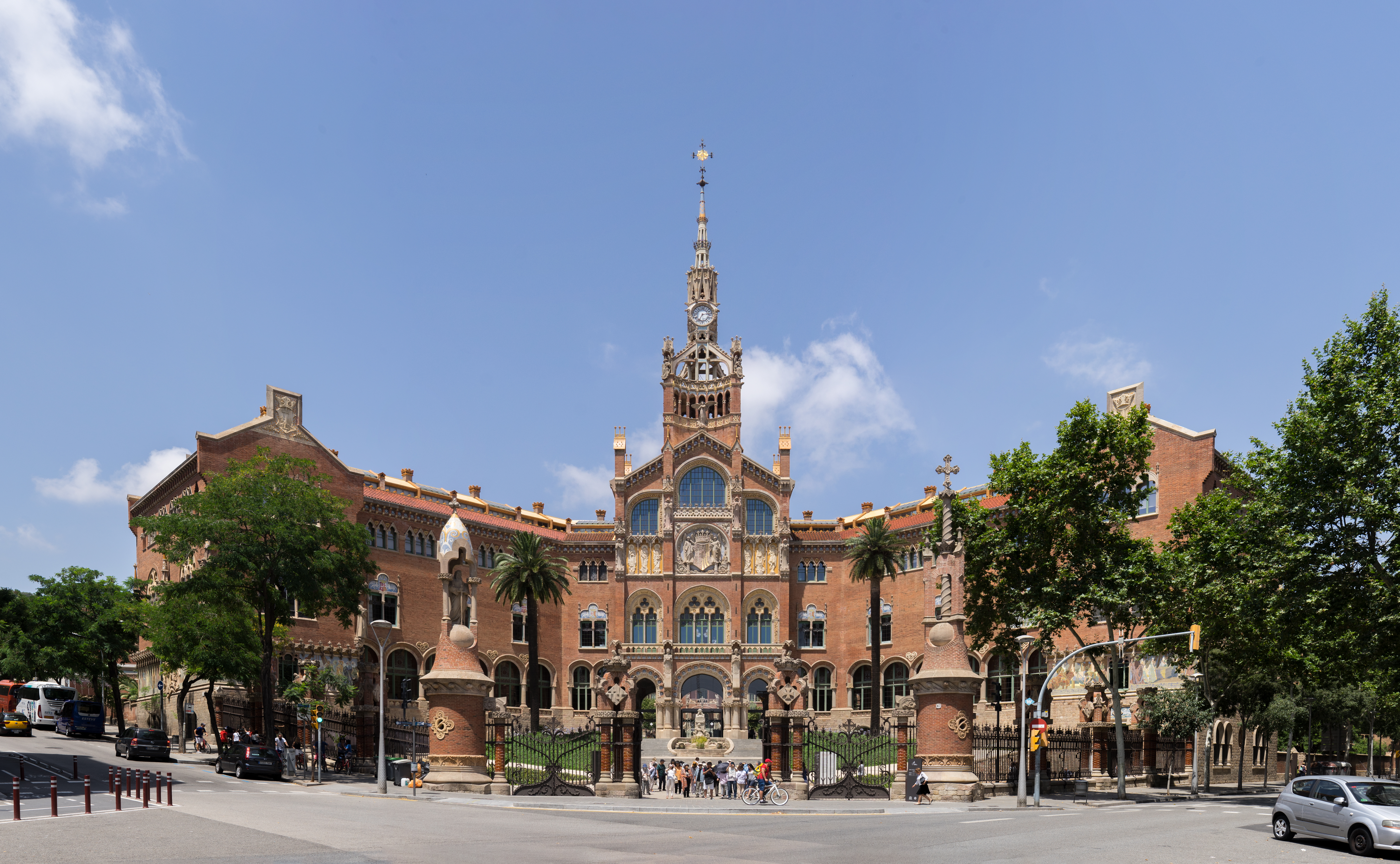 Hospital Sant Pau, main facade
