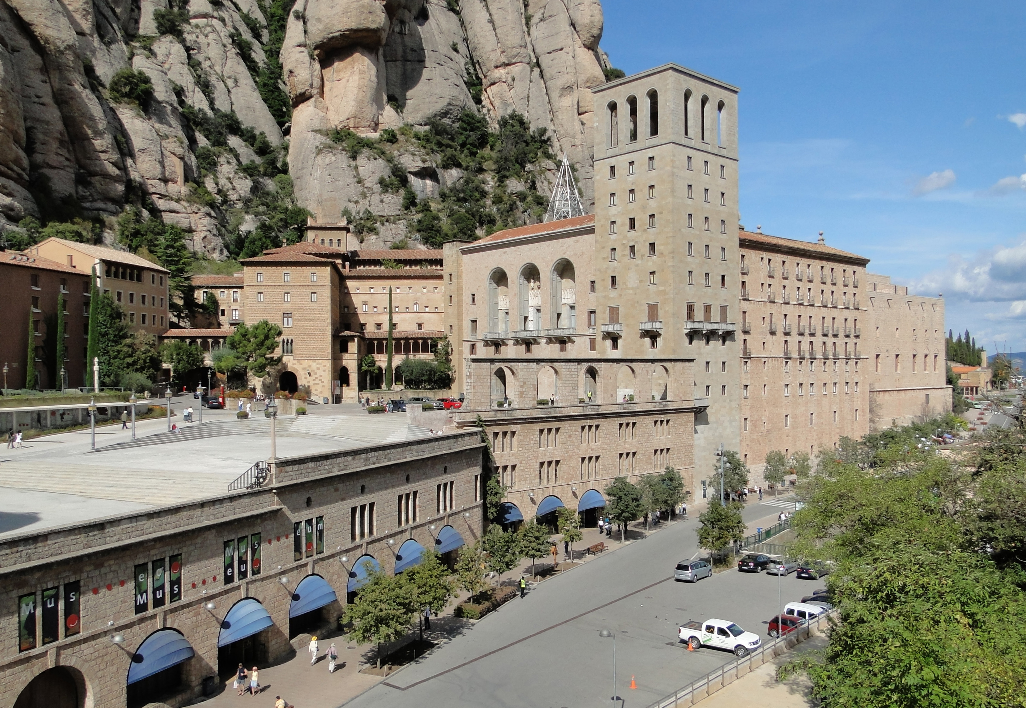 Abbey Santa Maria de Montserrat, Catalonia, Spain