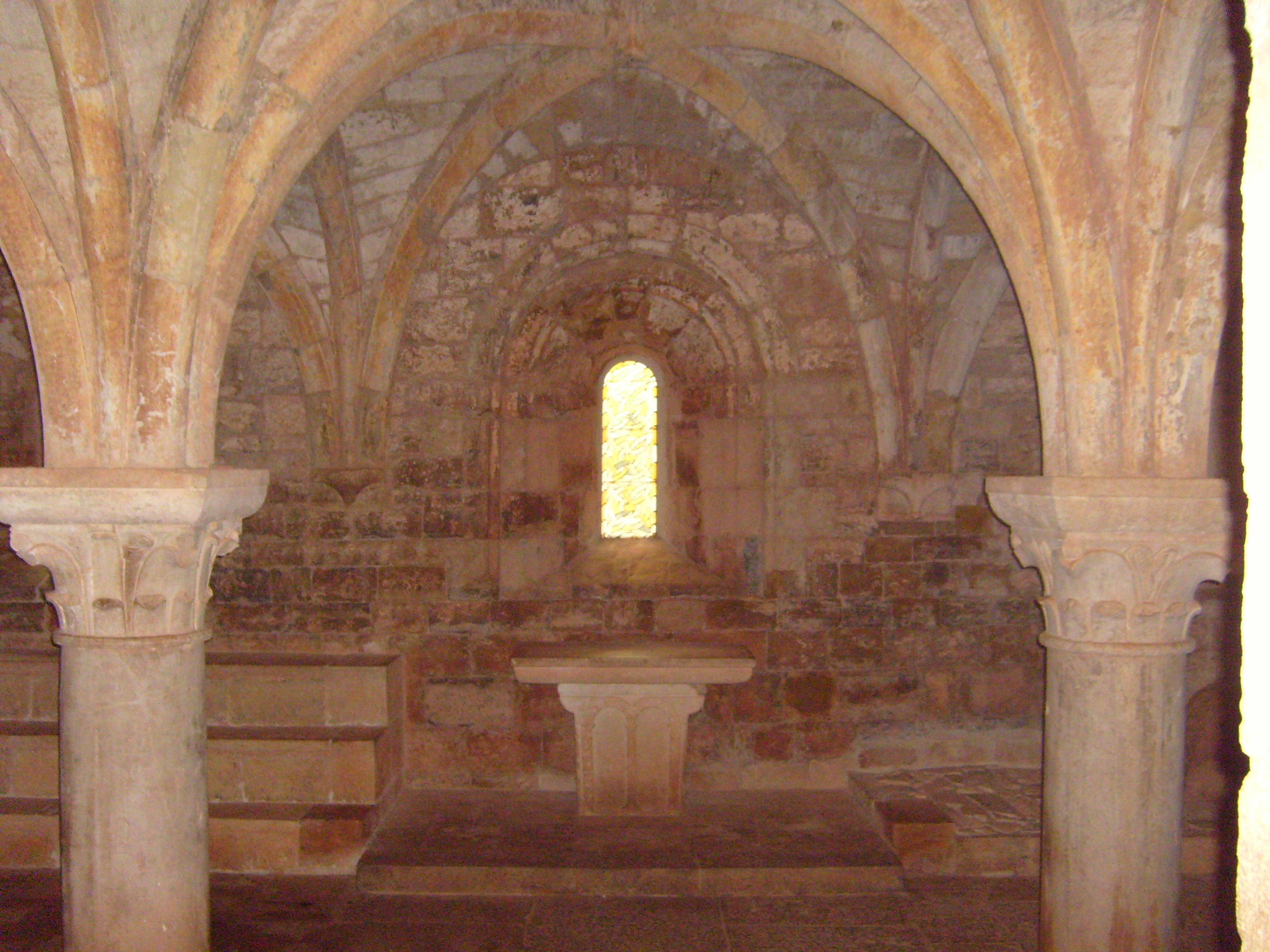 Chapter House of Le Thoronet Abbey, Provence, France