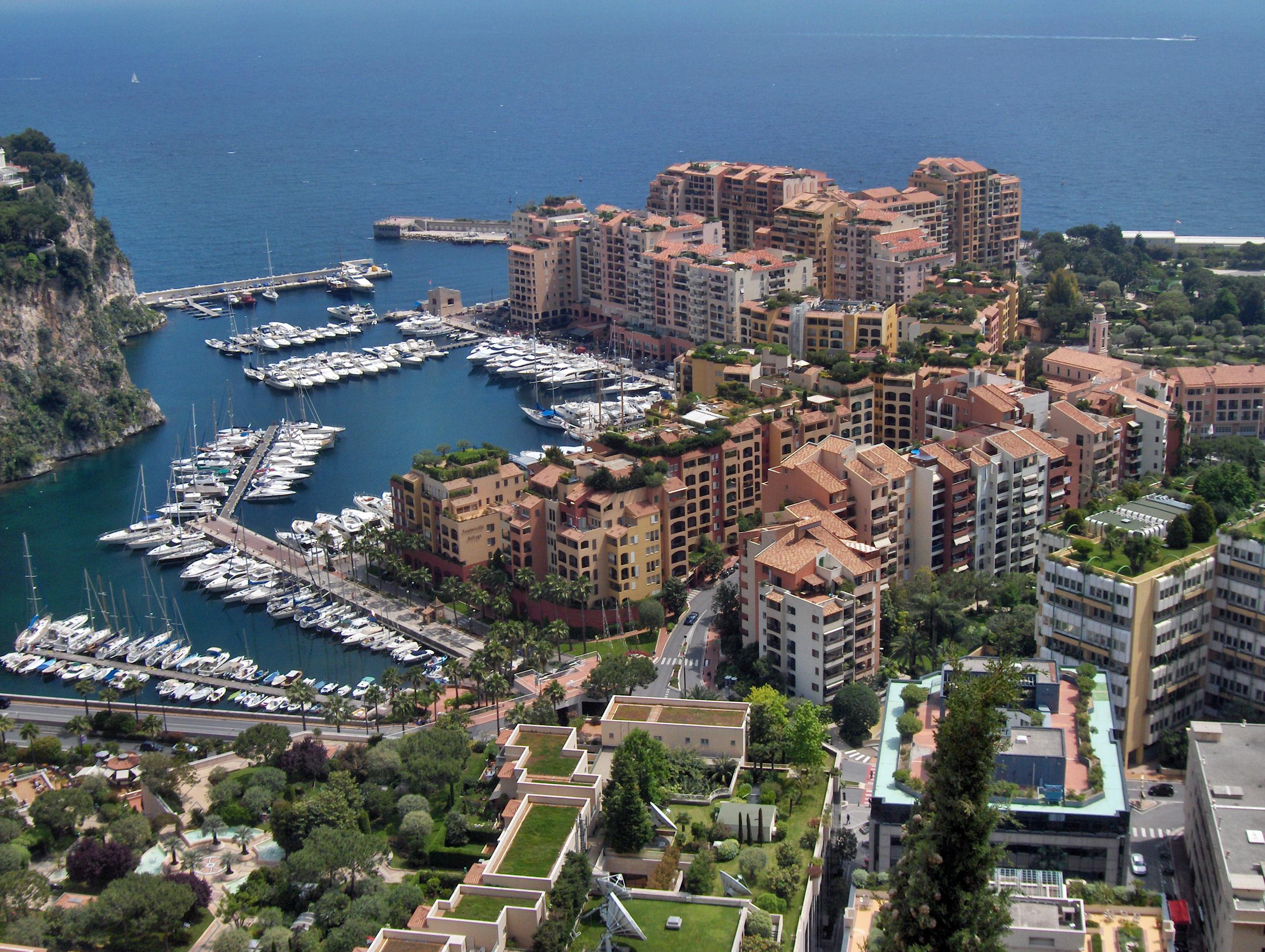 Harbour of Fontvielle;  Monaco
