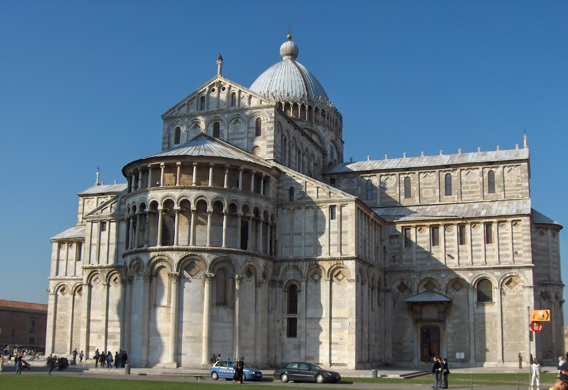 Apse of the cathedral; Pisa, Italy