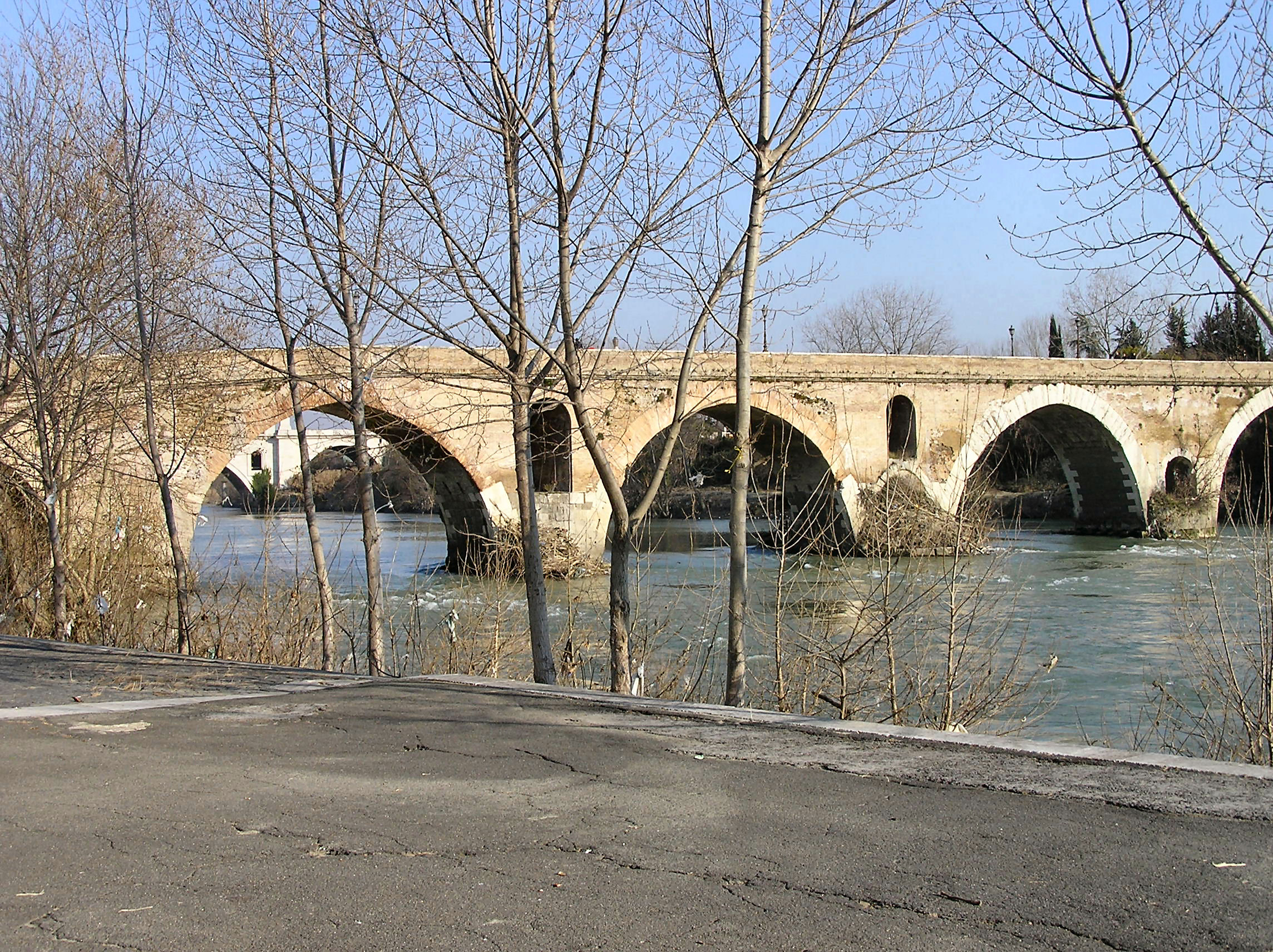 The Milvian Bridge, Rome