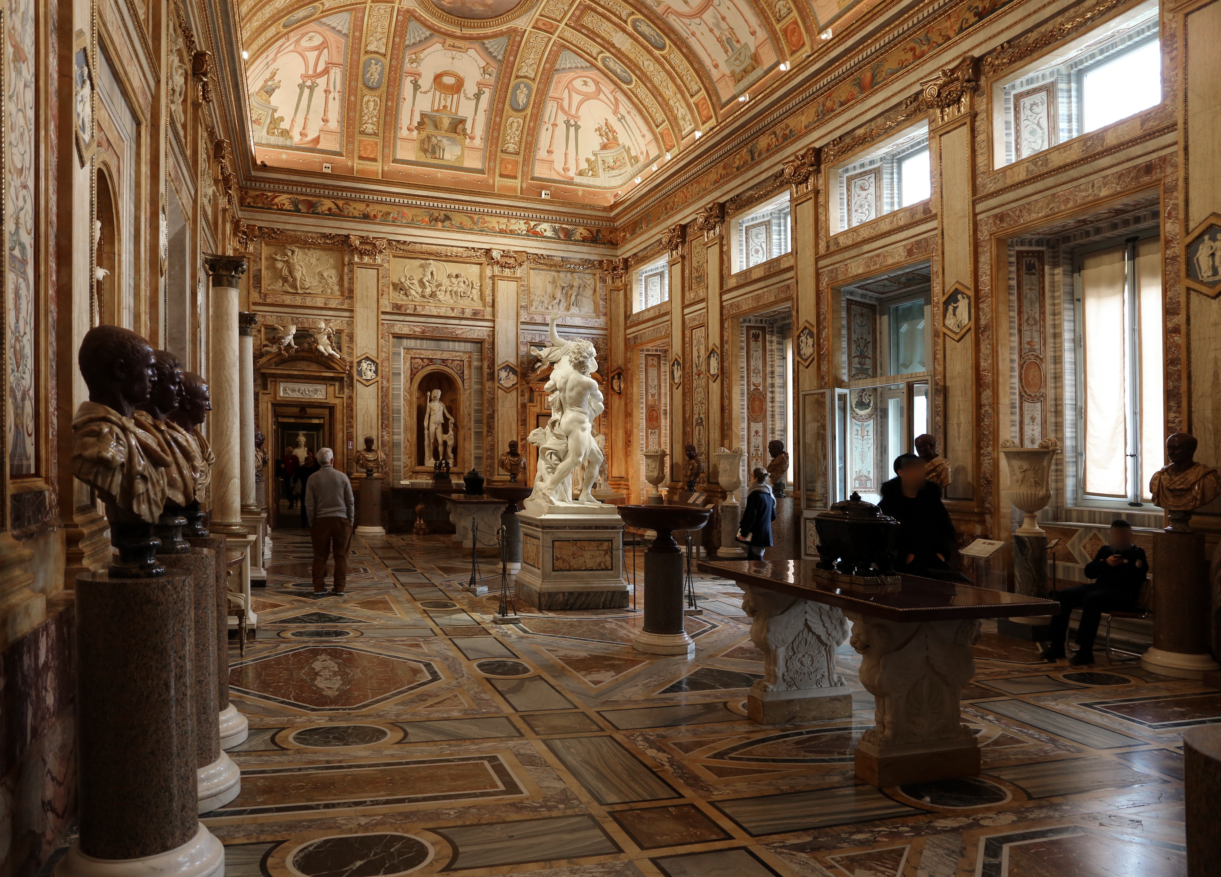 Galleria Borghese (Rome) - Interior