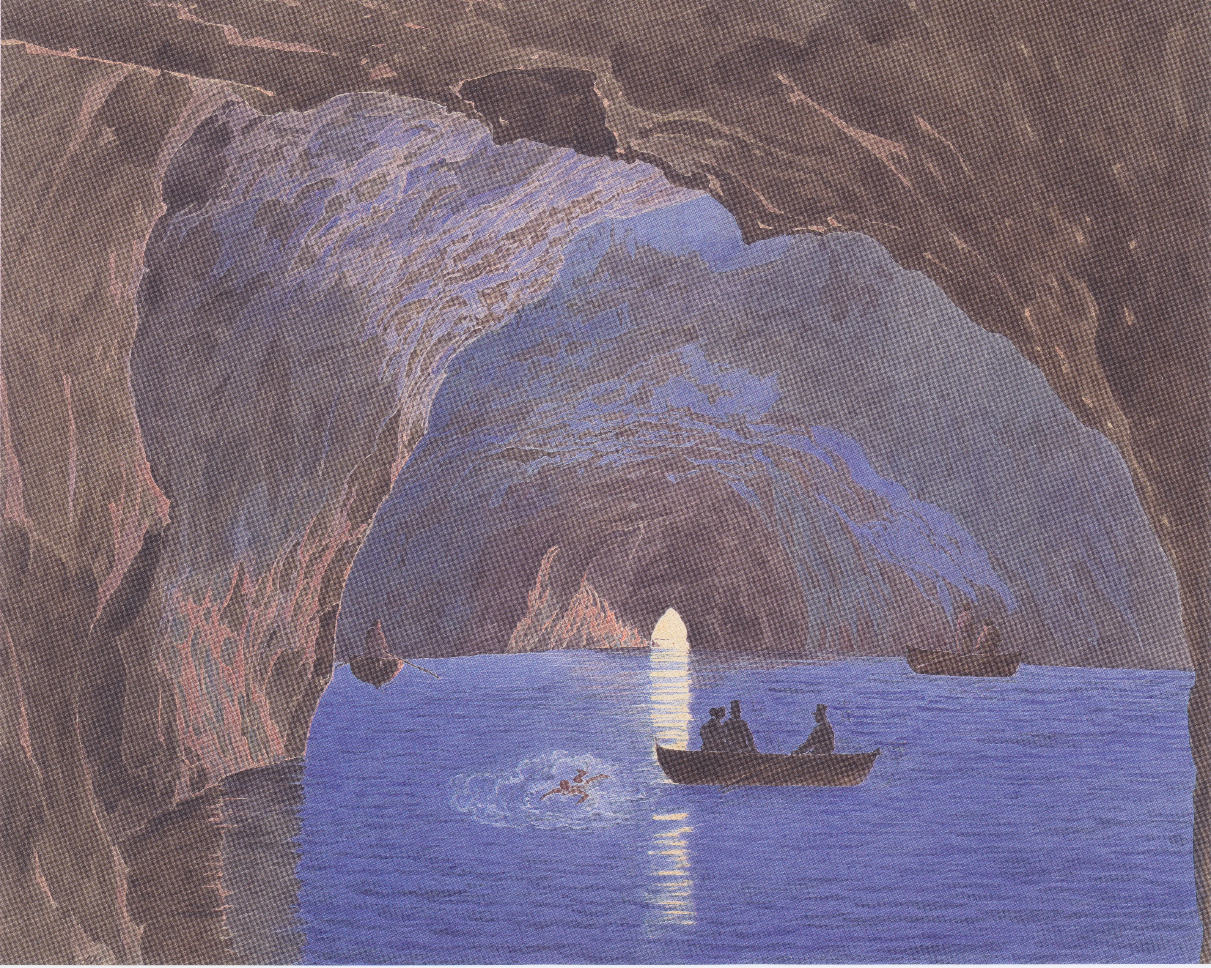 Jakob Alt - Die Blaue Grotte auf der Insel Capri - 1835-36.jpeg