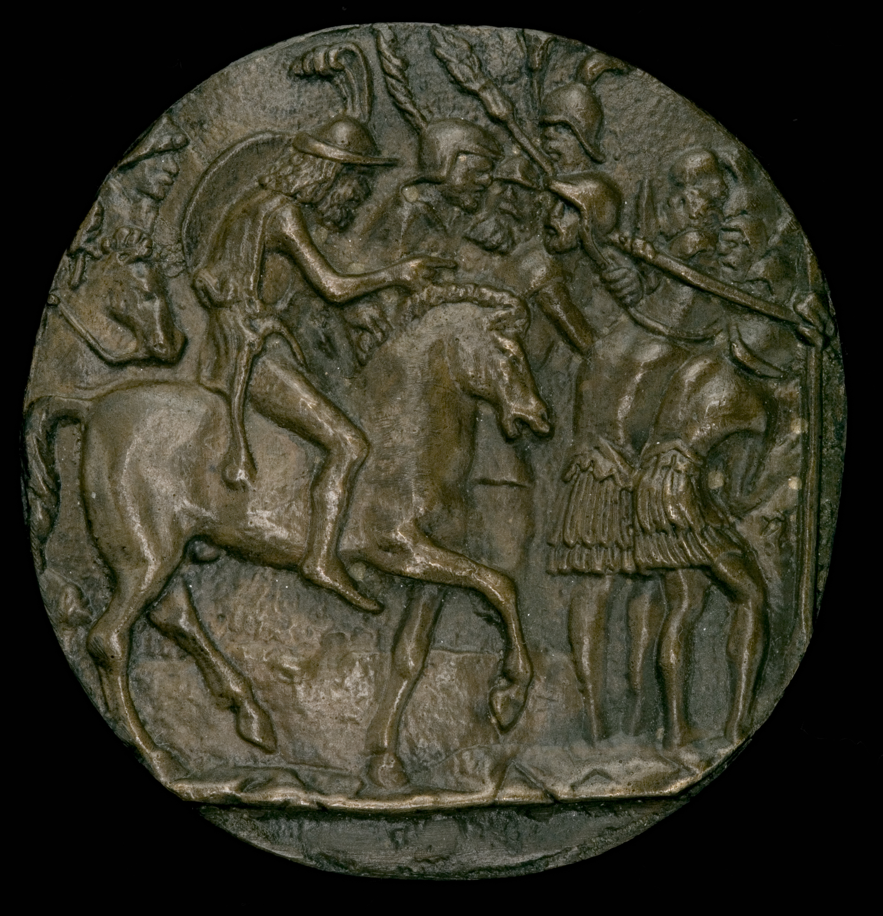 Pseudo Melioli, Romans Passing Under the Yoke, late 15th - early 16th century, NGA 43922.jpg