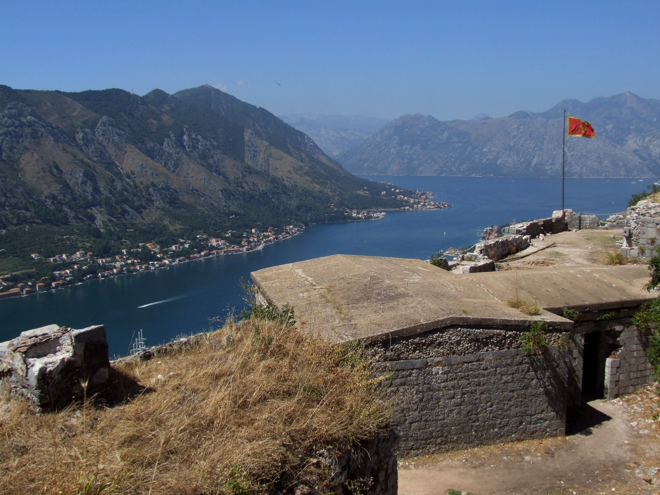 Boka kotorska (Bay of Kotor) - view from St. John castle