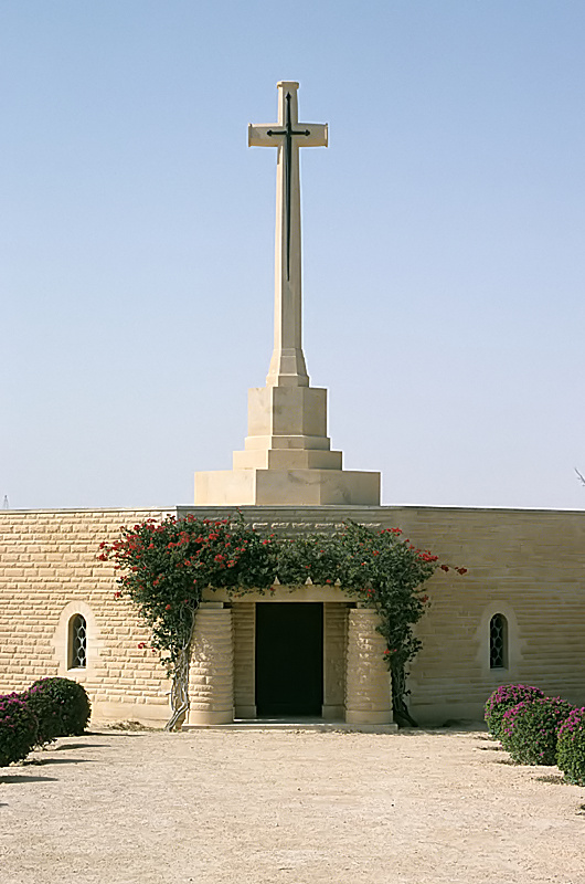 Cross, Commonwealth War Cemetery, el-Alamein, Egypt