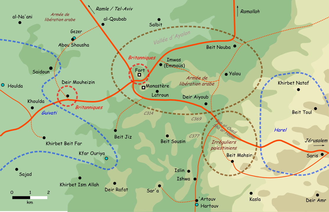 Latrun area (10 may 1948).