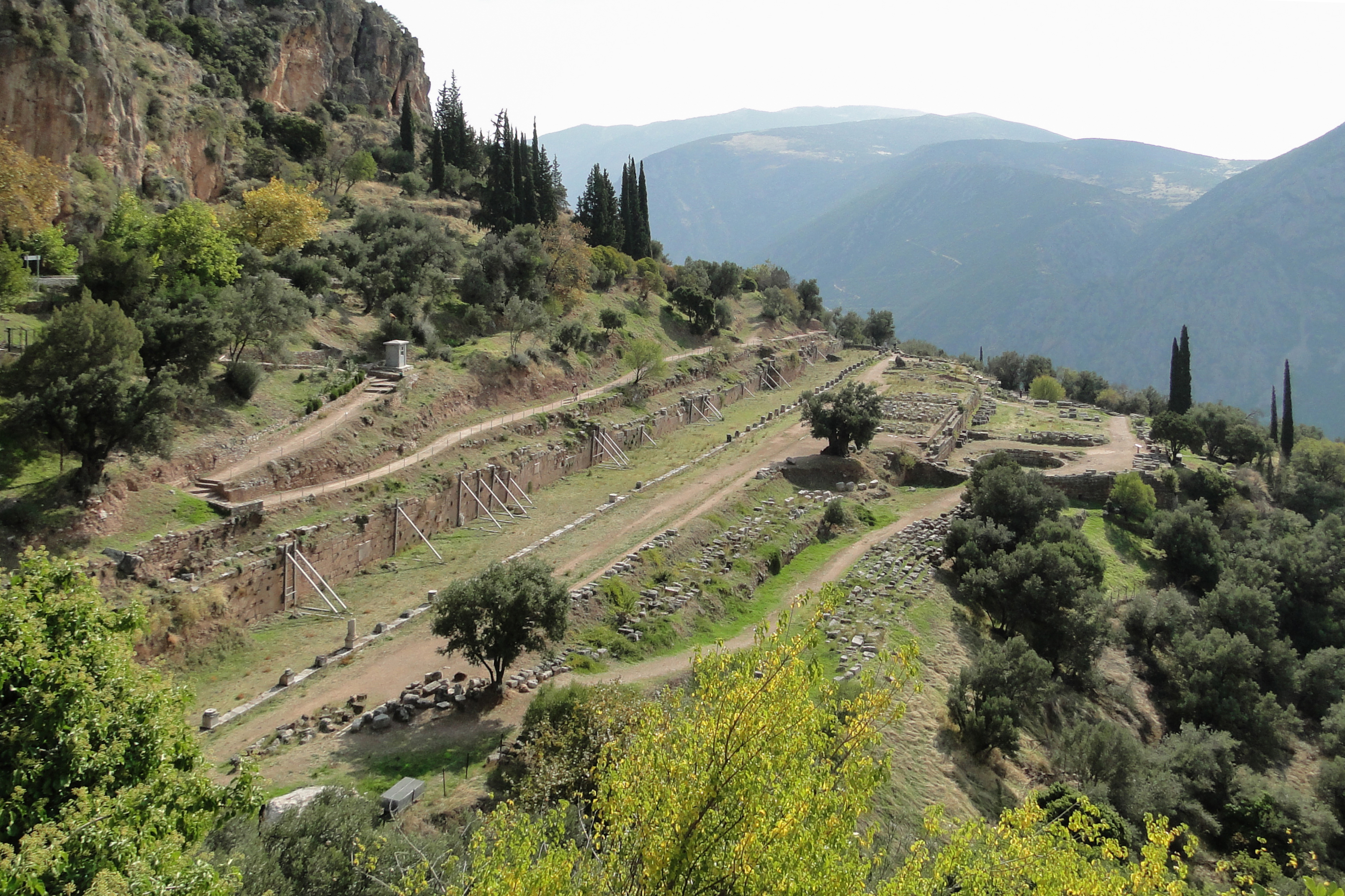 Gymnasium of Delphi, Greece