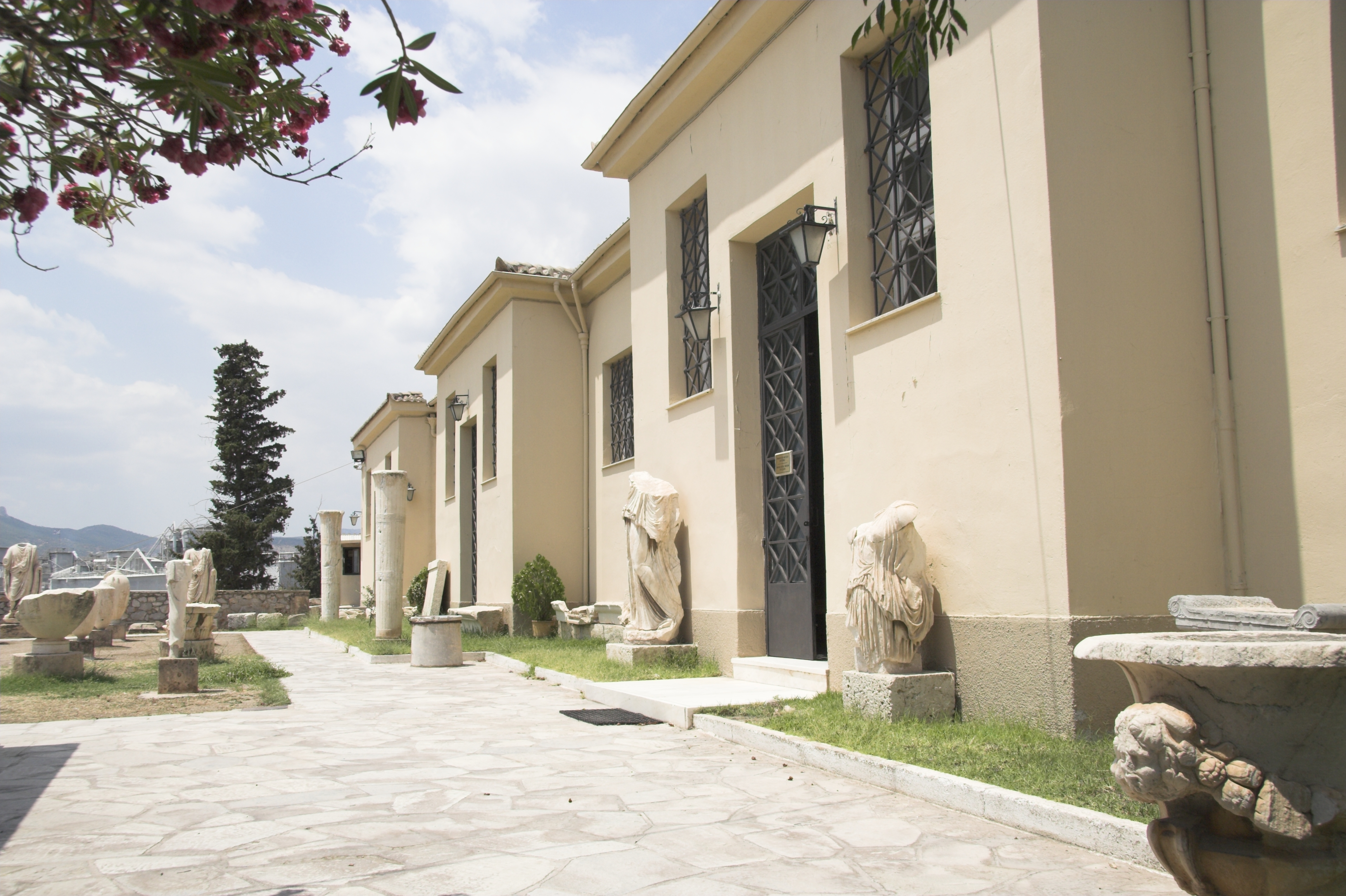 Building of the Archaeological Museum of Eleusis.
