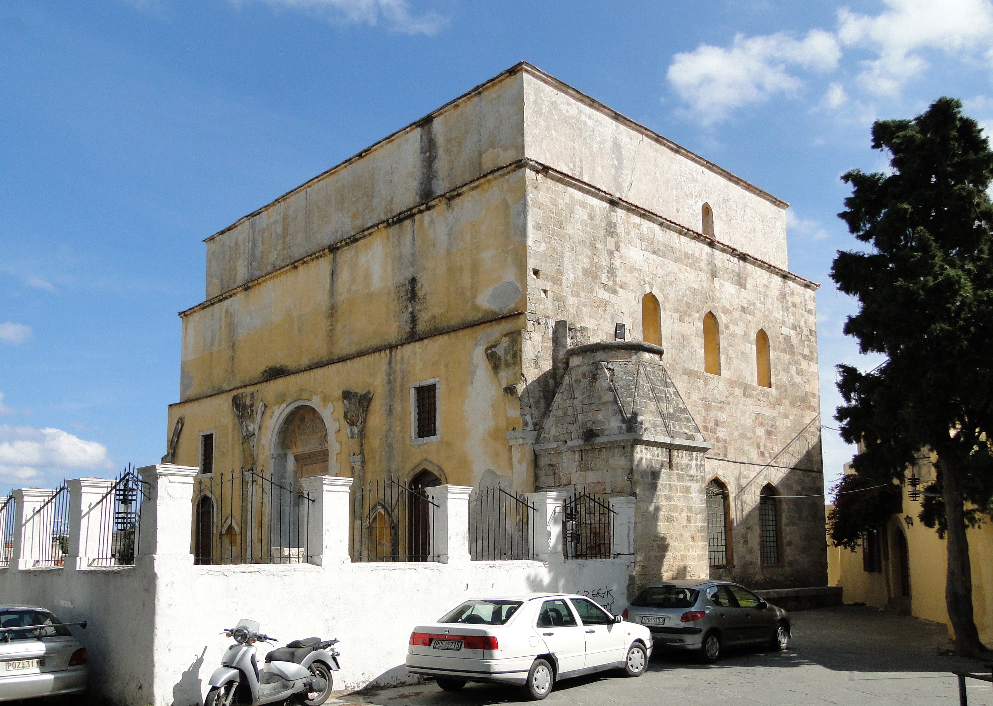 Mustafa Pasha Mosque in the Medieval City of Rhodes, Greece