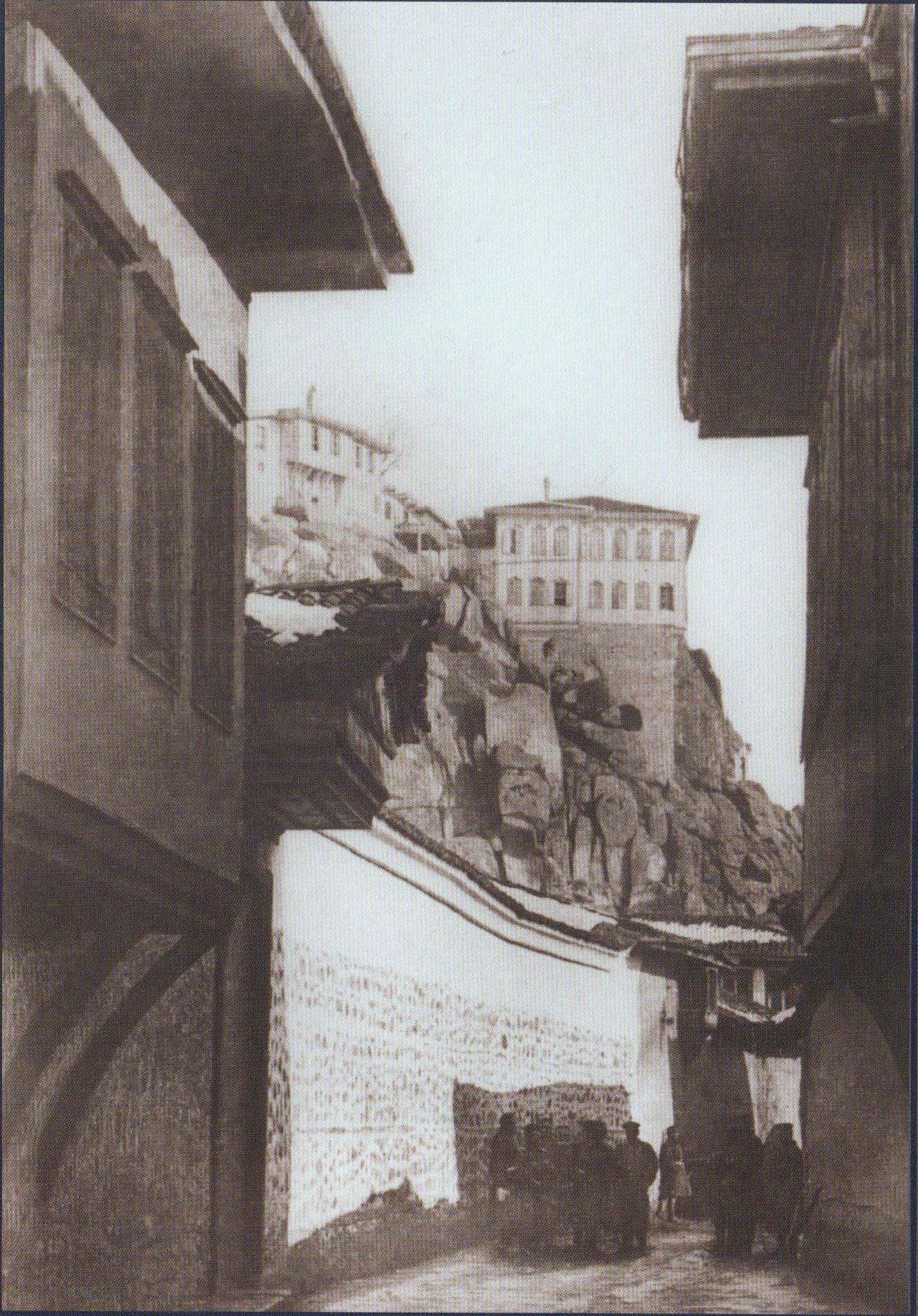 View of one of the streets of Filipoppol (Plovdiv).