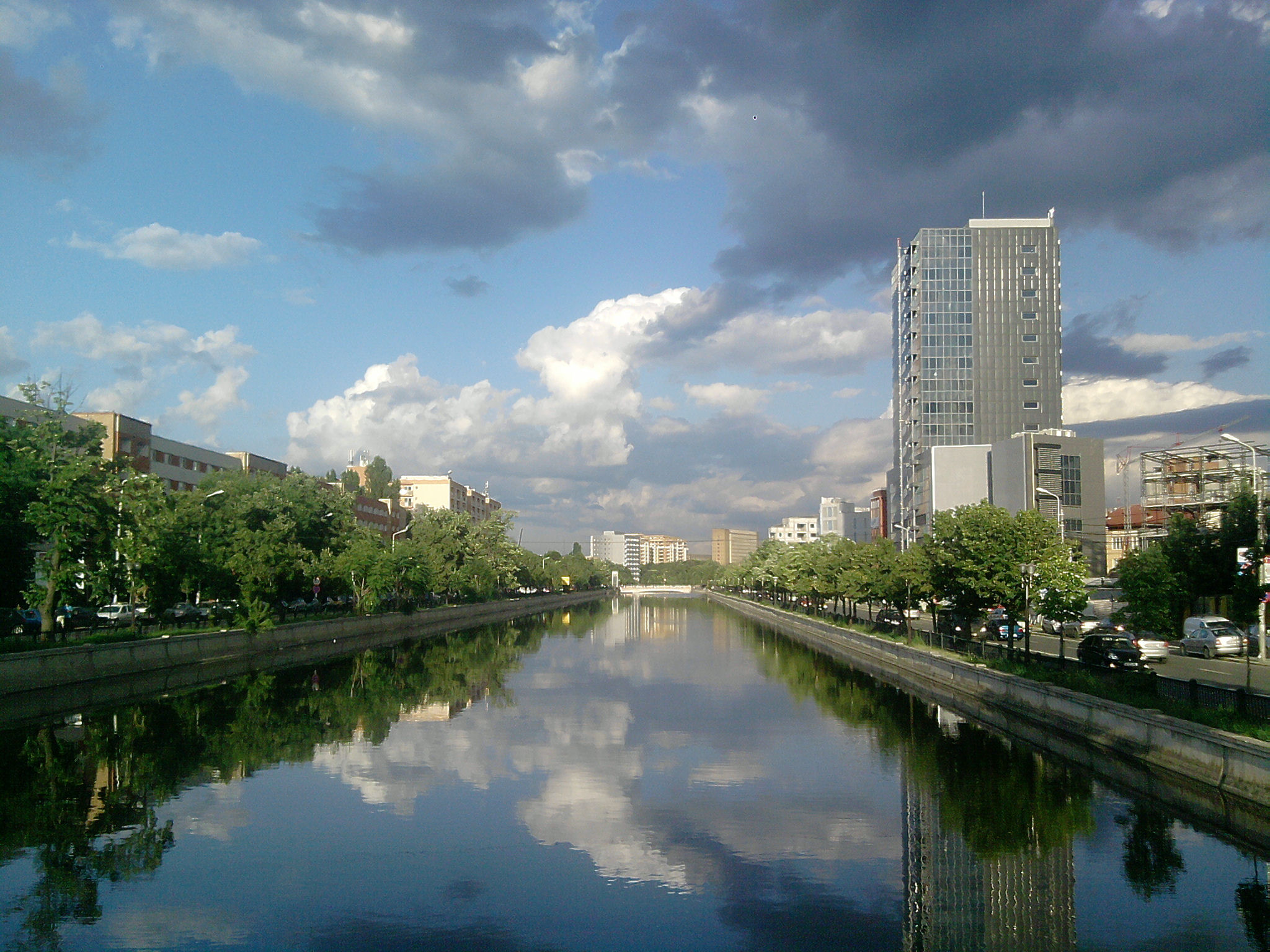 The Dambovita River.