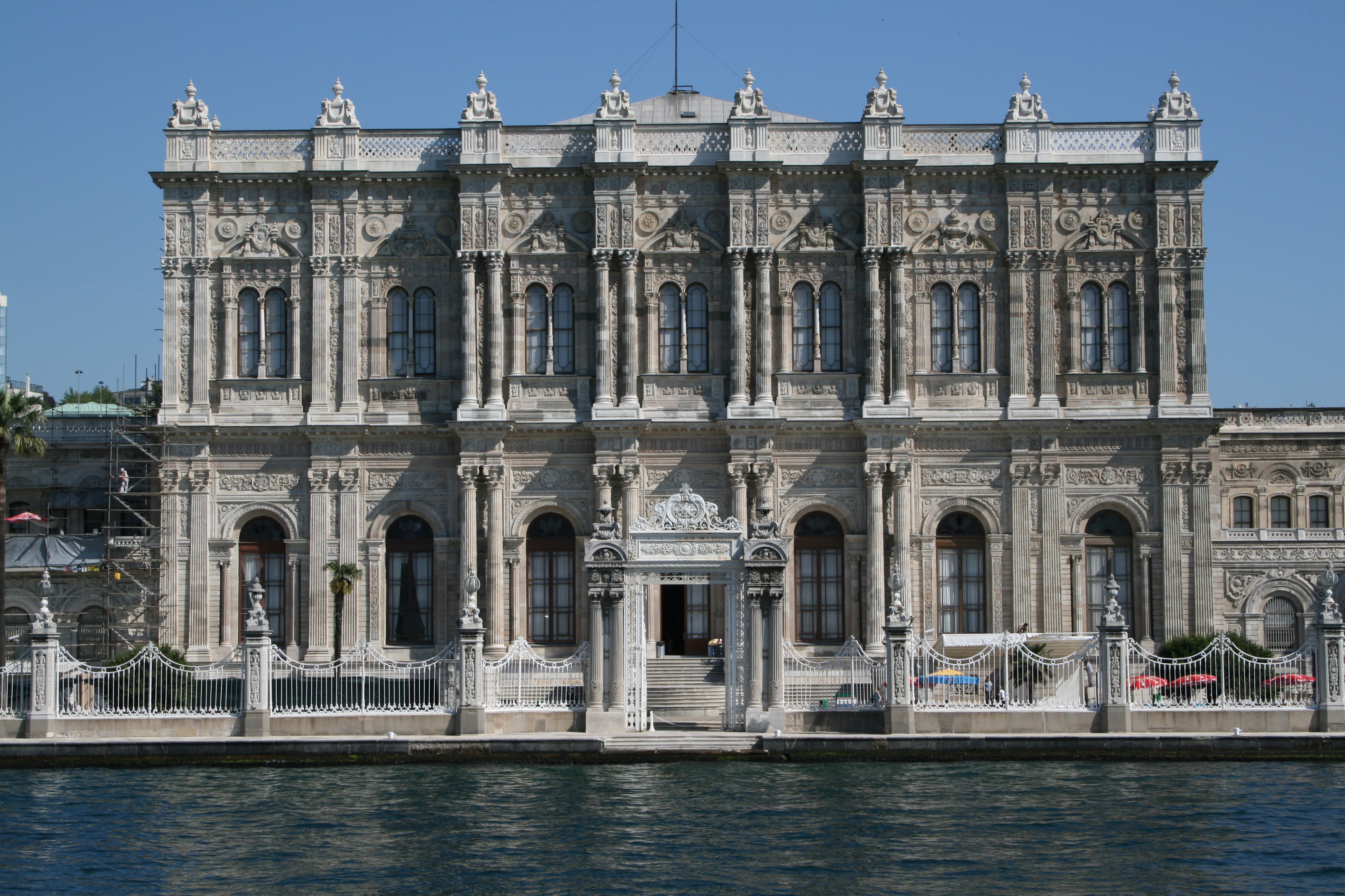 View of Dolmabahçe Palace from the Bosphorus