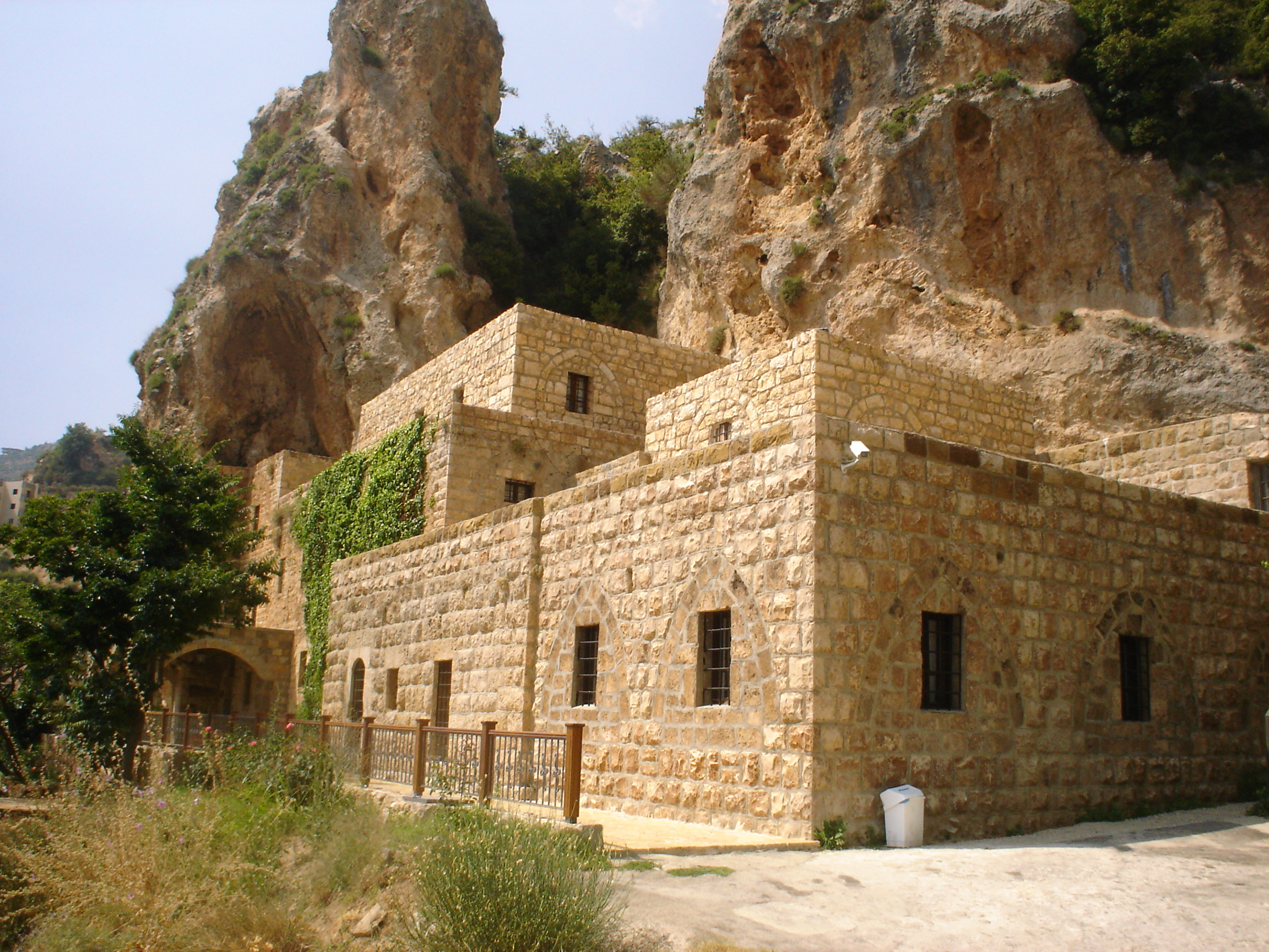 A picture of the Gibran Museum, located in Bsharri, Lebanon.