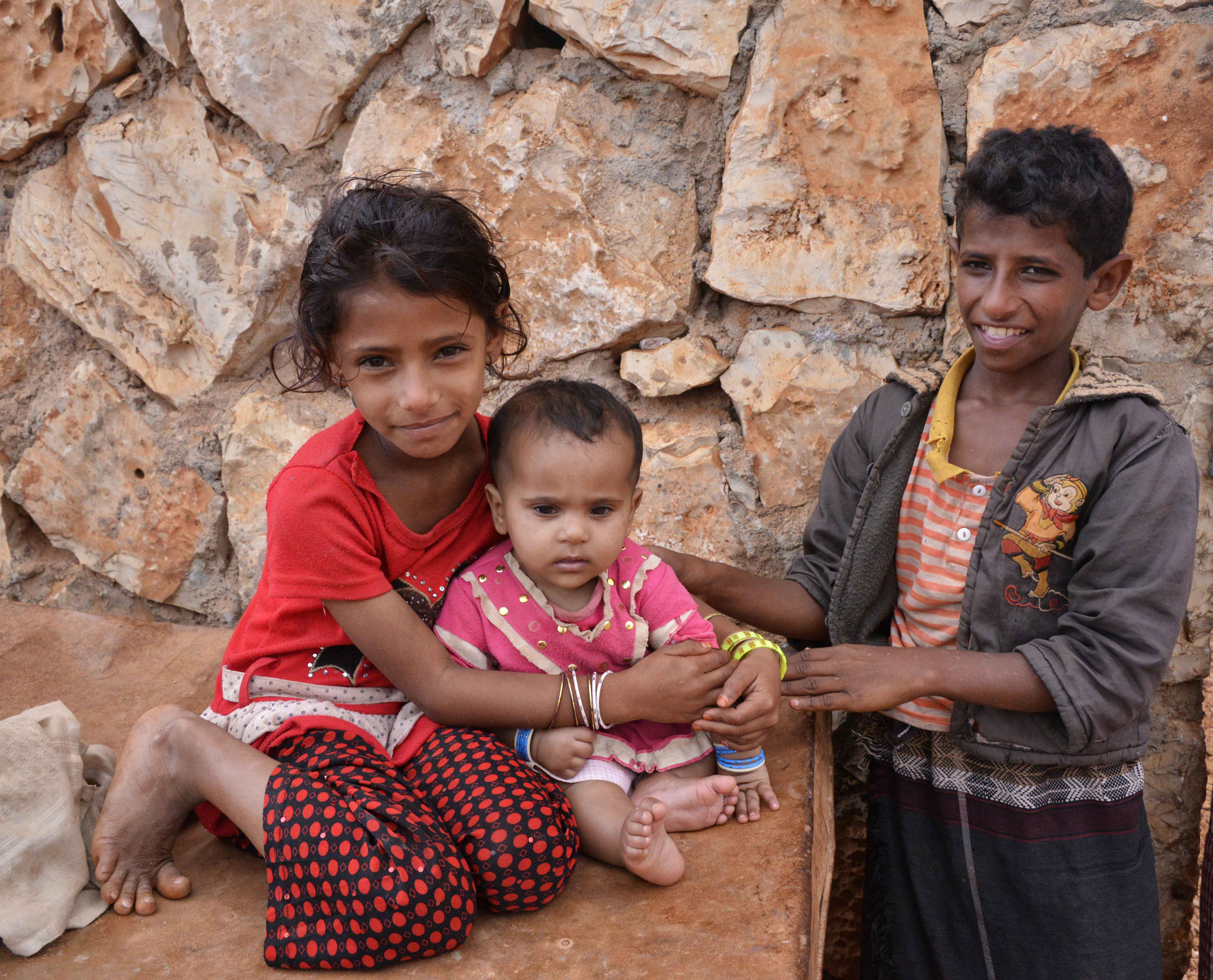 Children of Socotra Island, Yemen