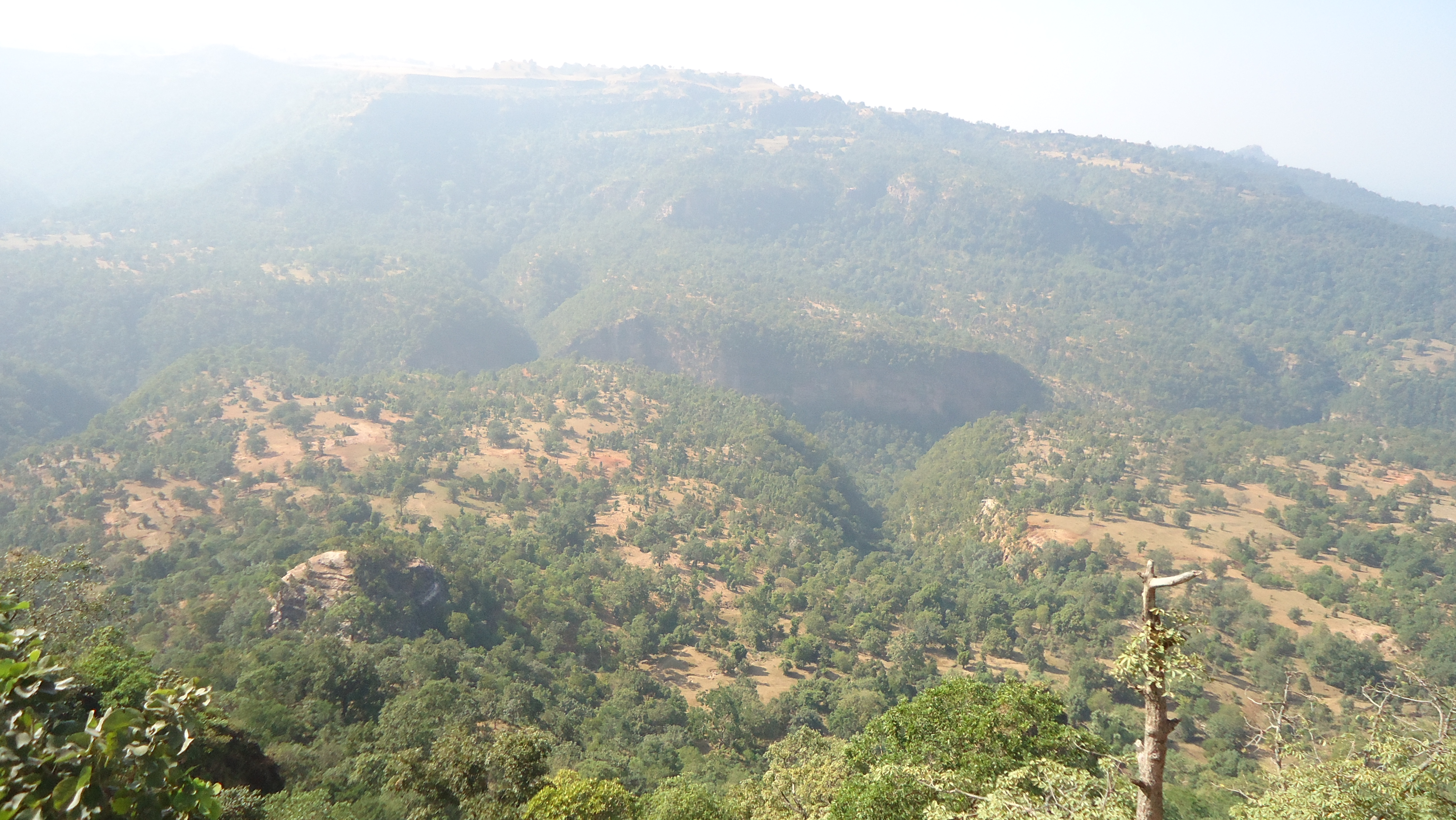 Patalkot looks beautiful from top. It has staircase which almost took 2.5 hours to get down.