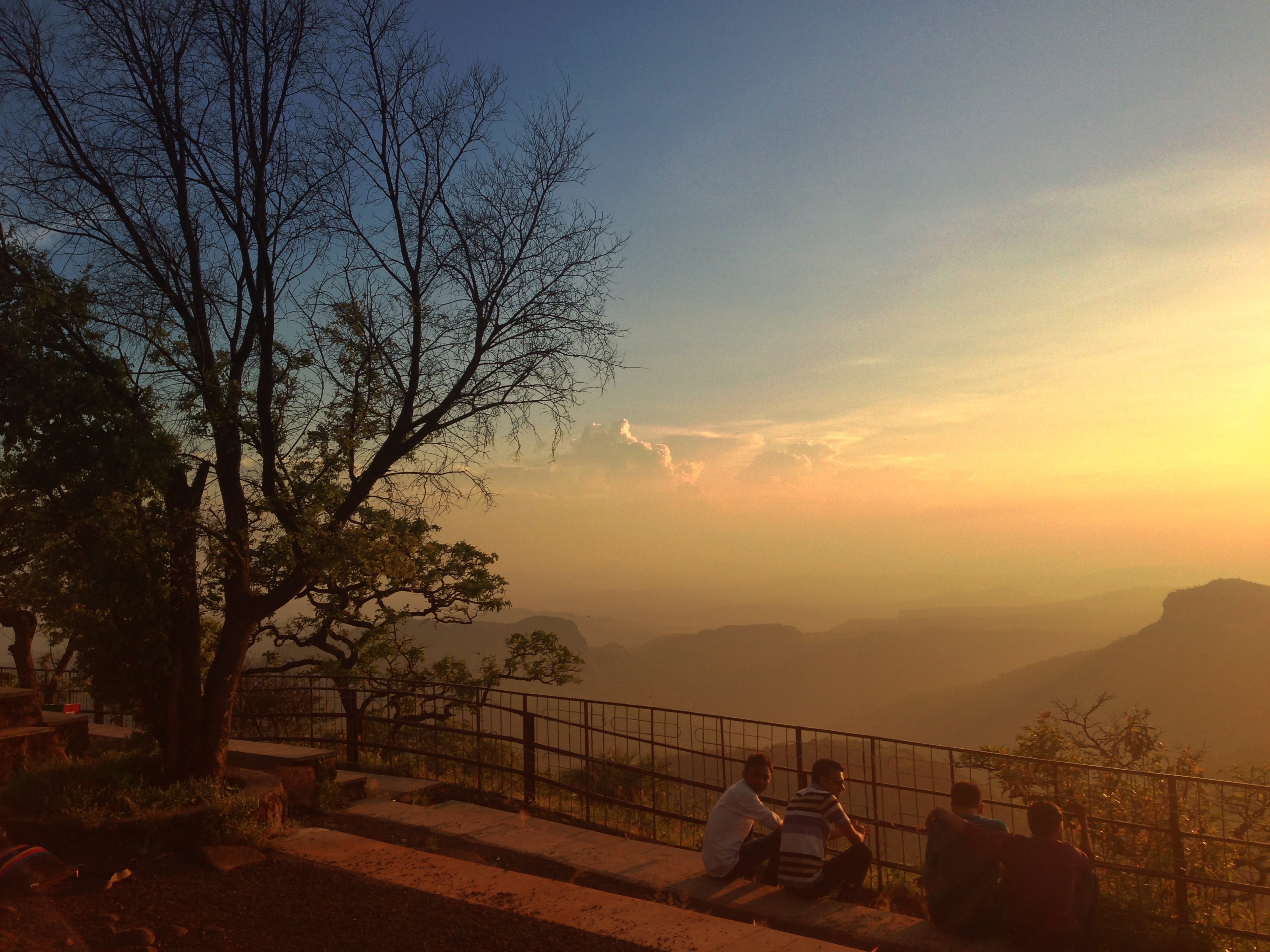 Sunset Point at Pachmarhi