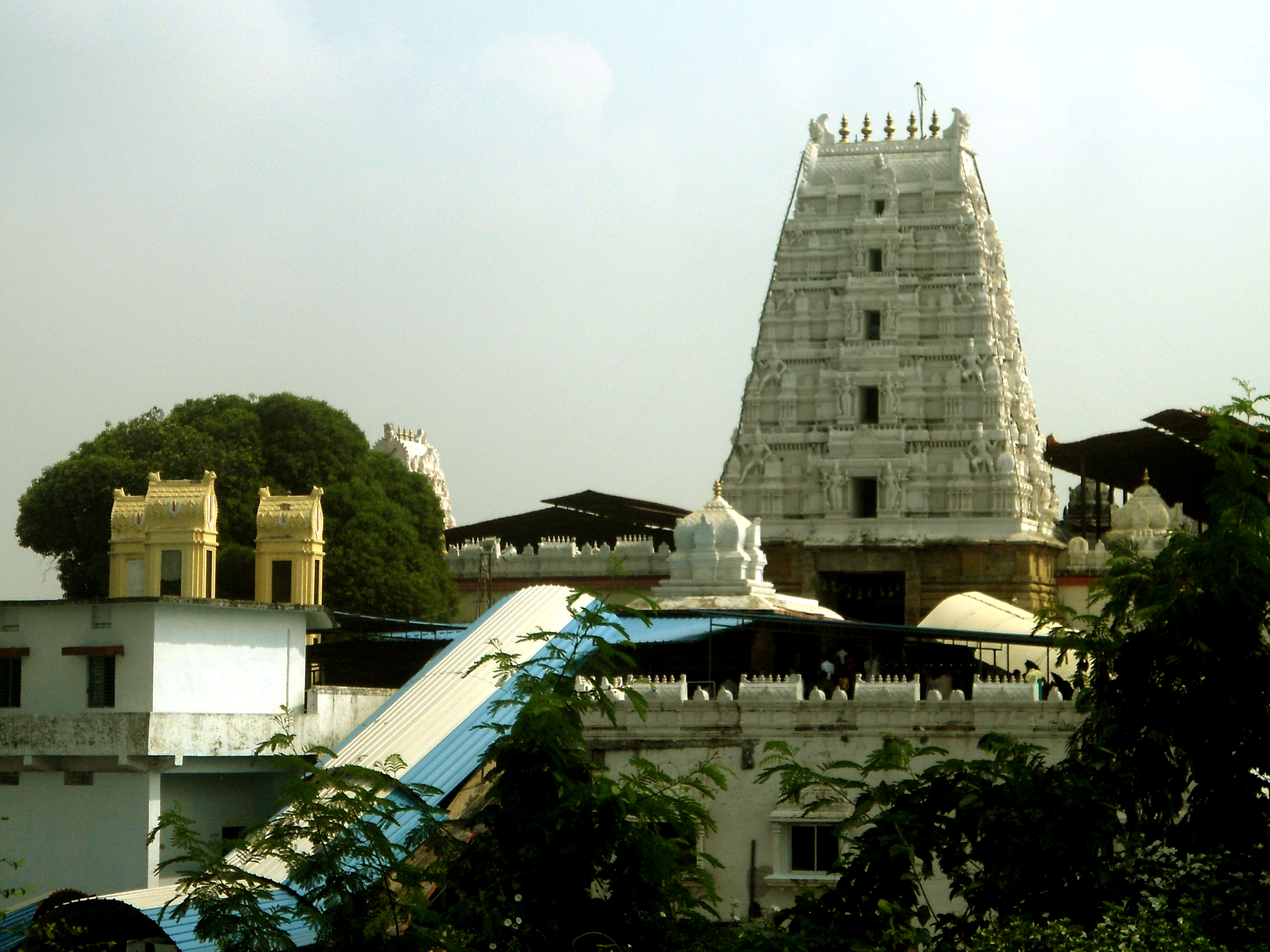 Bhadrachalam temple View from Lord Yogananda Narasimha Temple