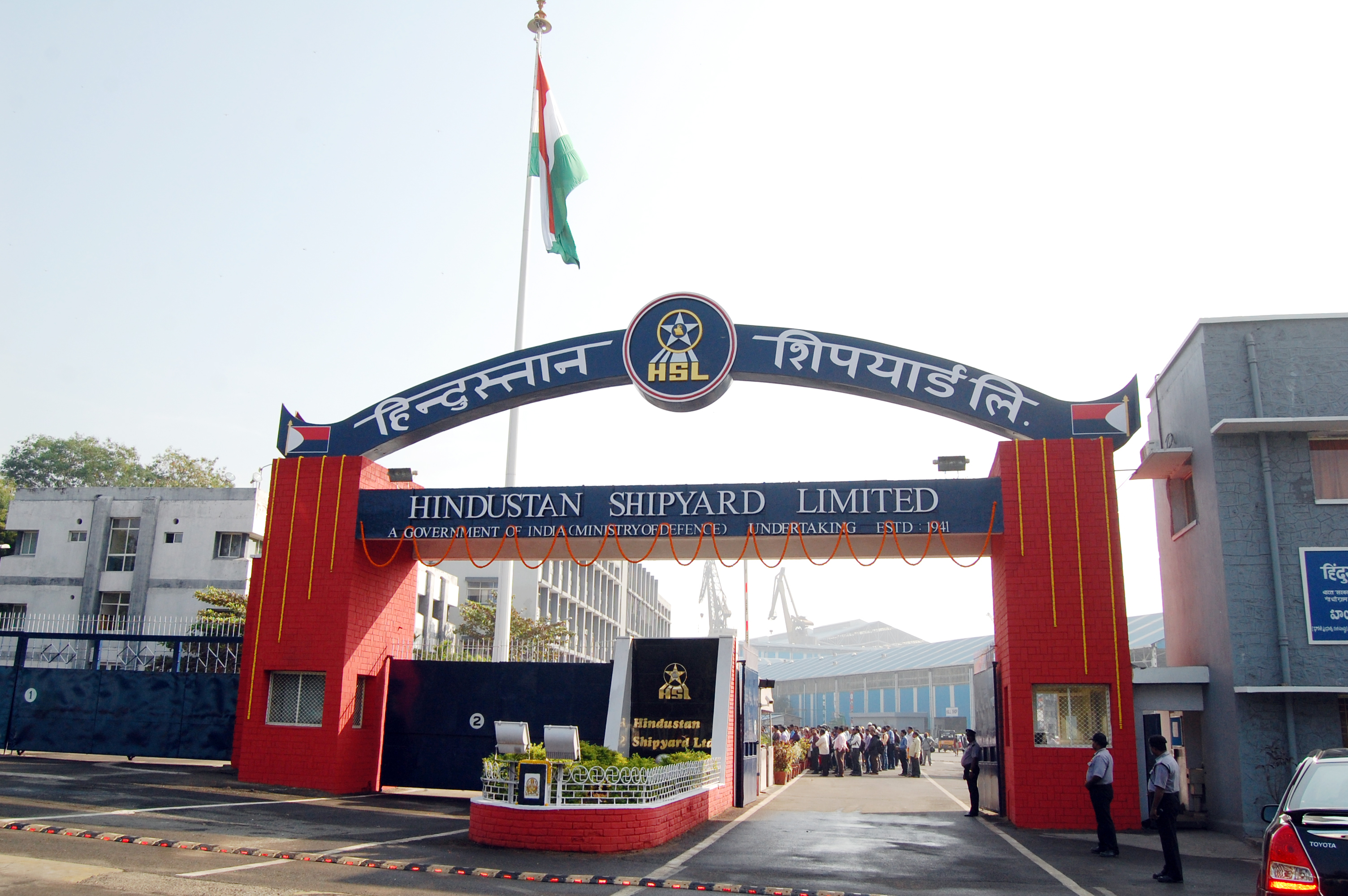 Hindustan Shipyard builds ships and submarines