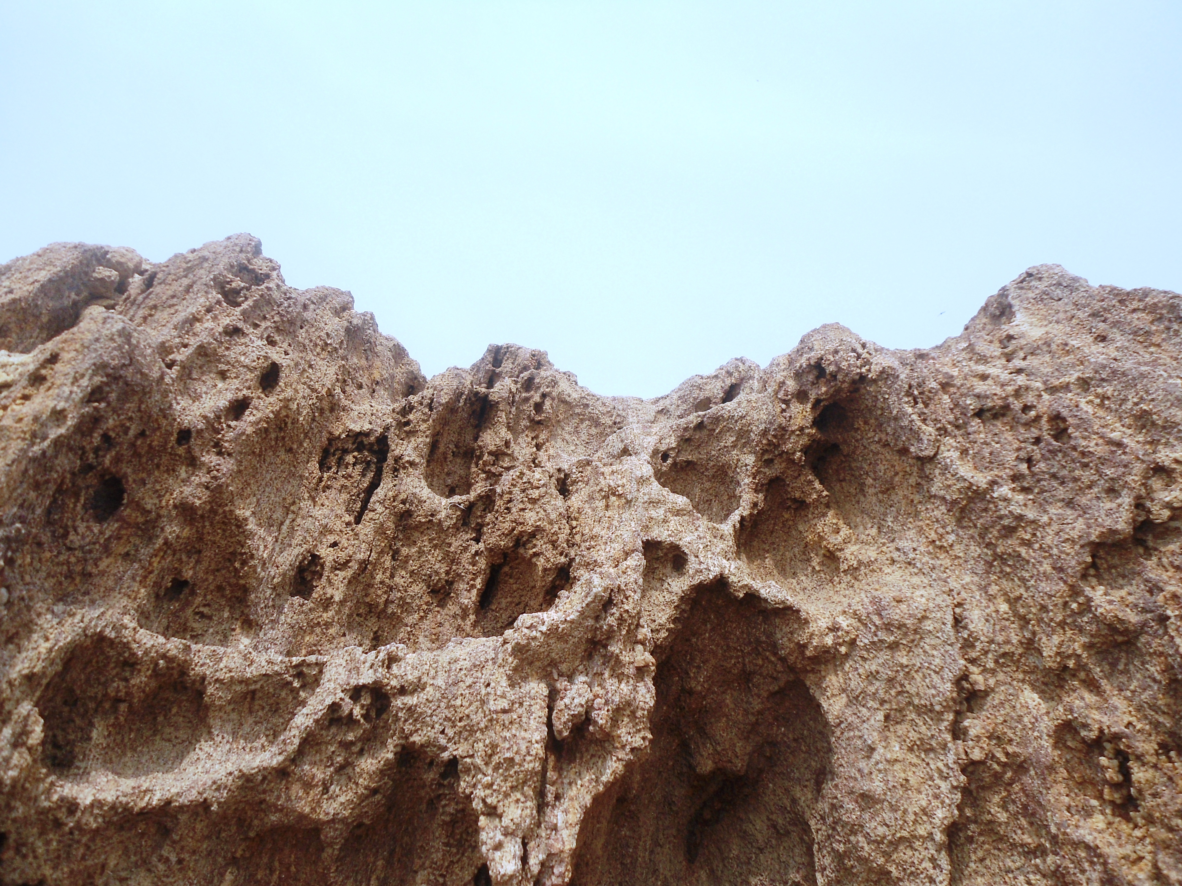 Khondalite suite of rocks (Eastern Ghats) at Tenneti park beach in Visakhapatnam