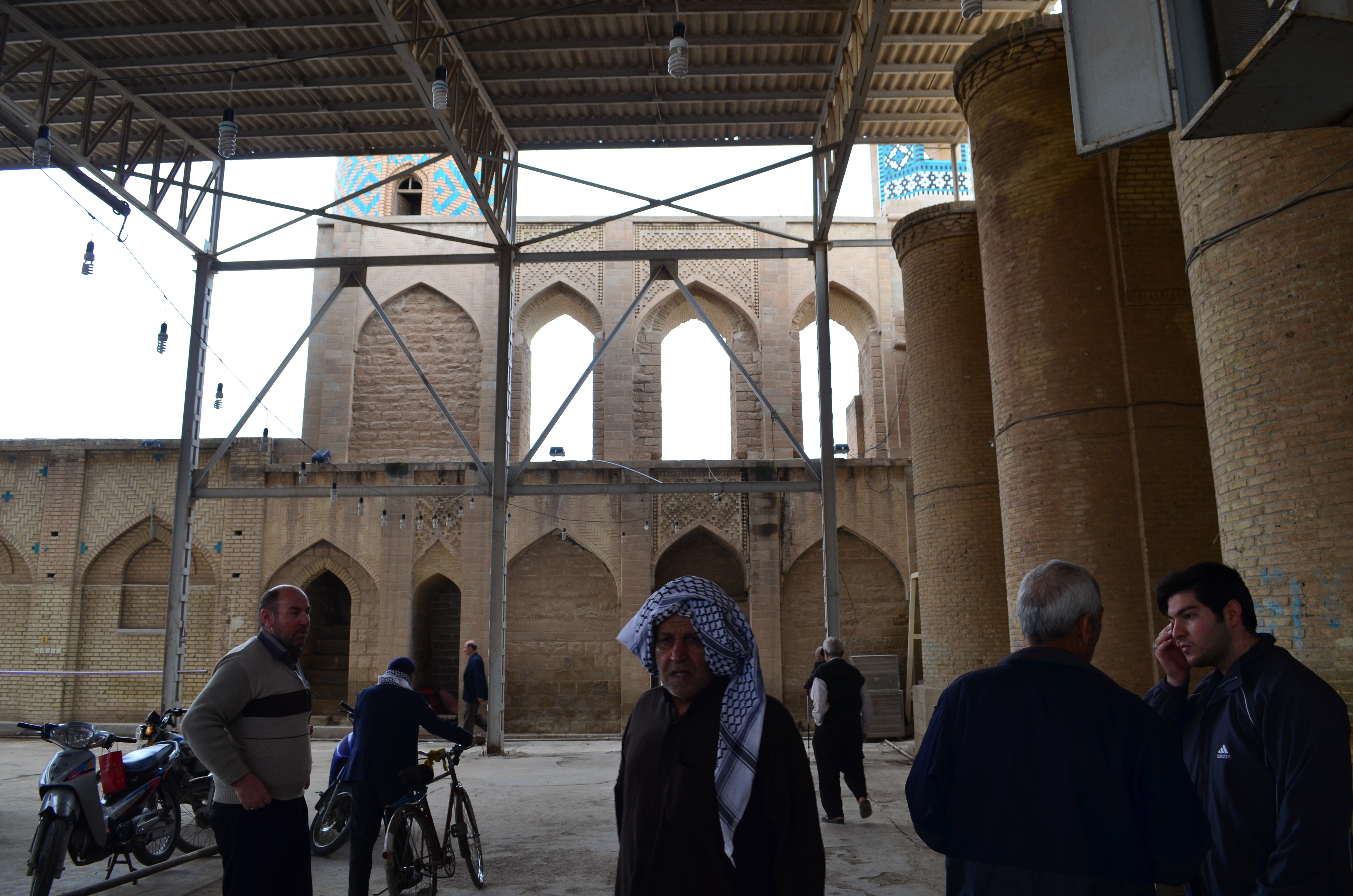 This is a photo of a monument in Iran identified by the ID