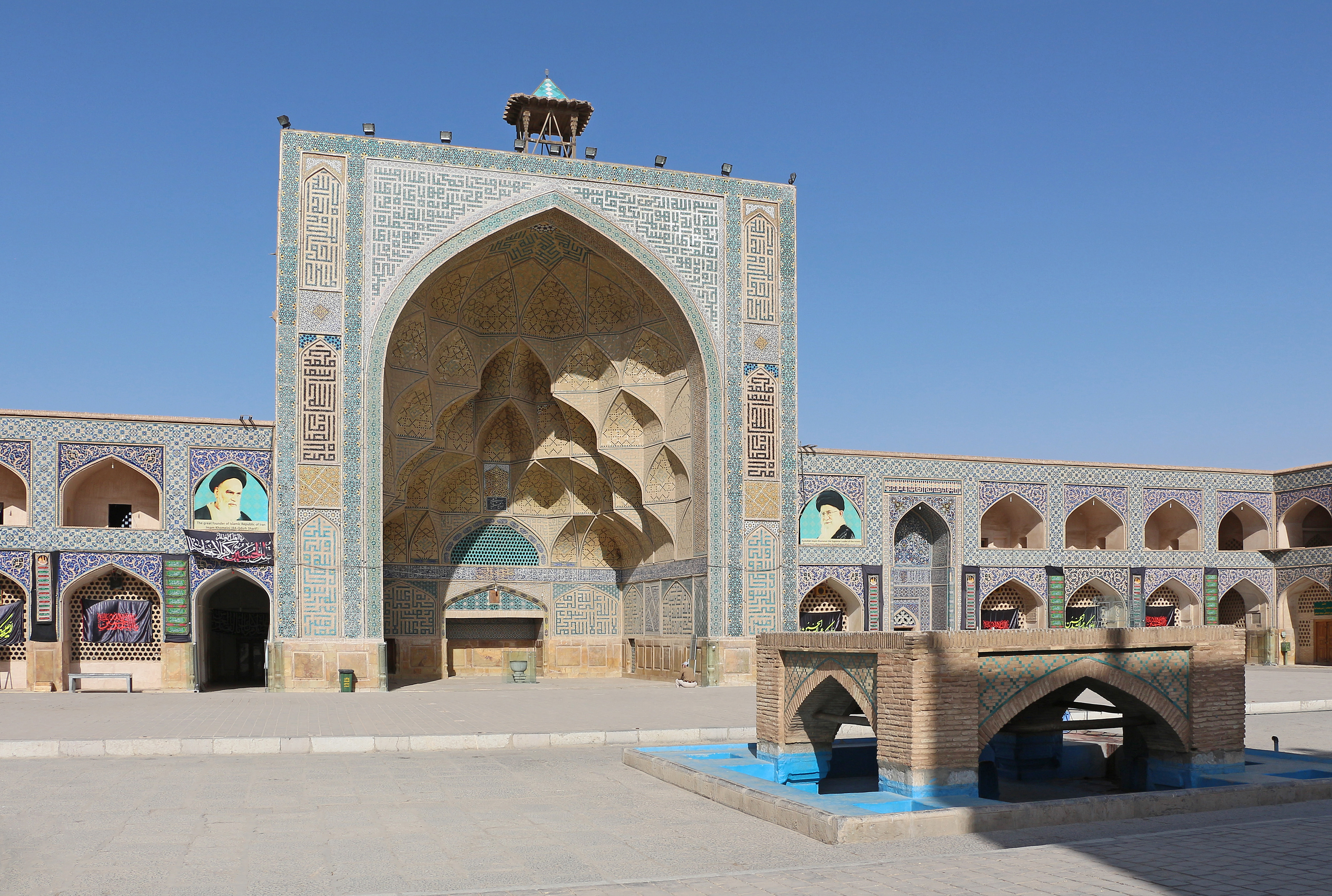 Western Iwan of Jameh Mosque of Isfahan, Iran