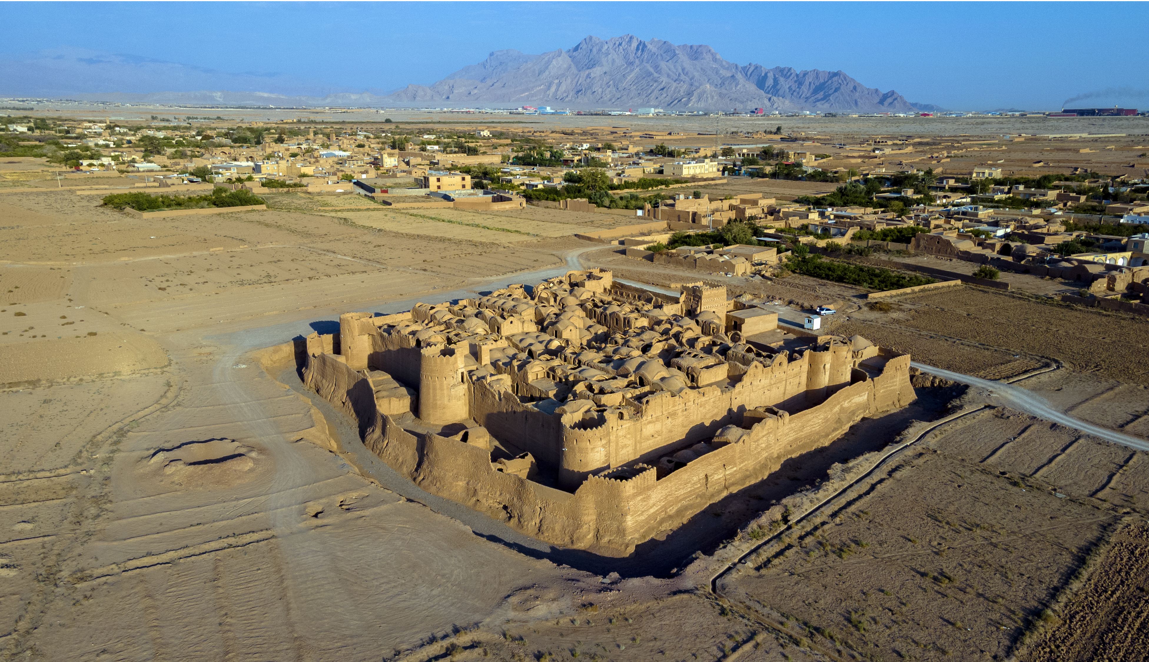 This is a photo of a monument in Iran identified by the ID