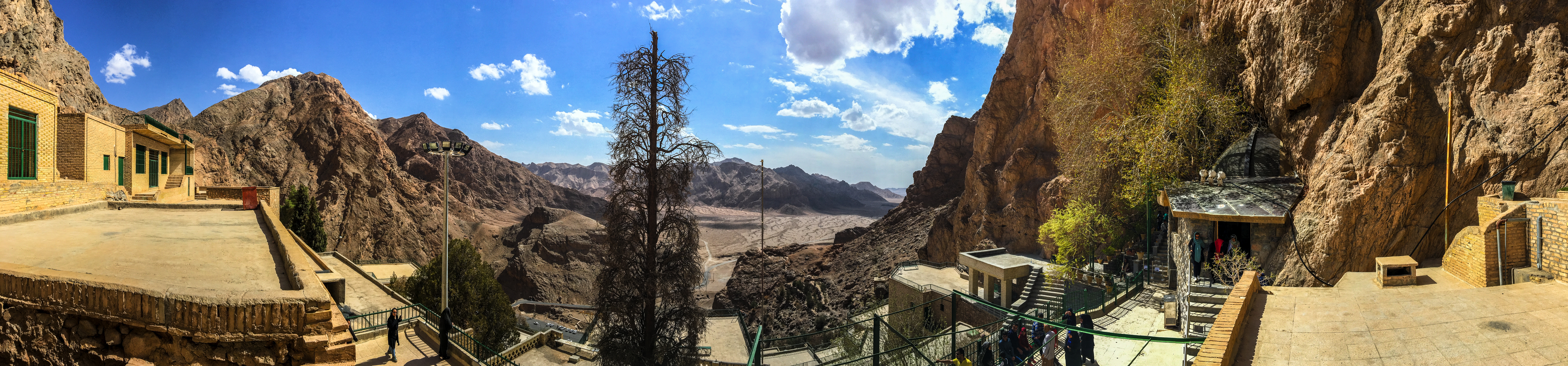 This is a photo of a monument in Iran identified by the ID