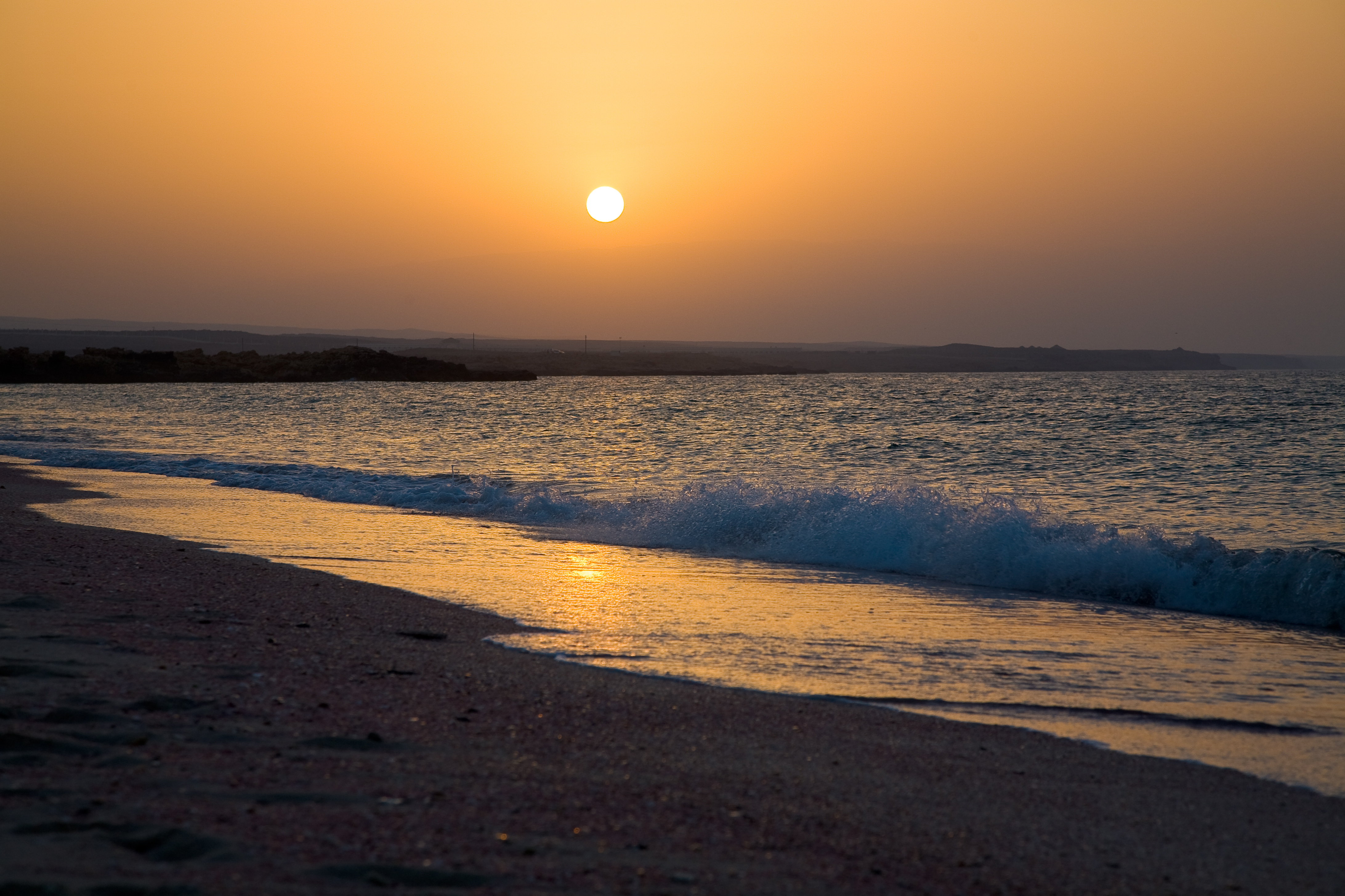 Sunset at Ras al Hadd, Oman